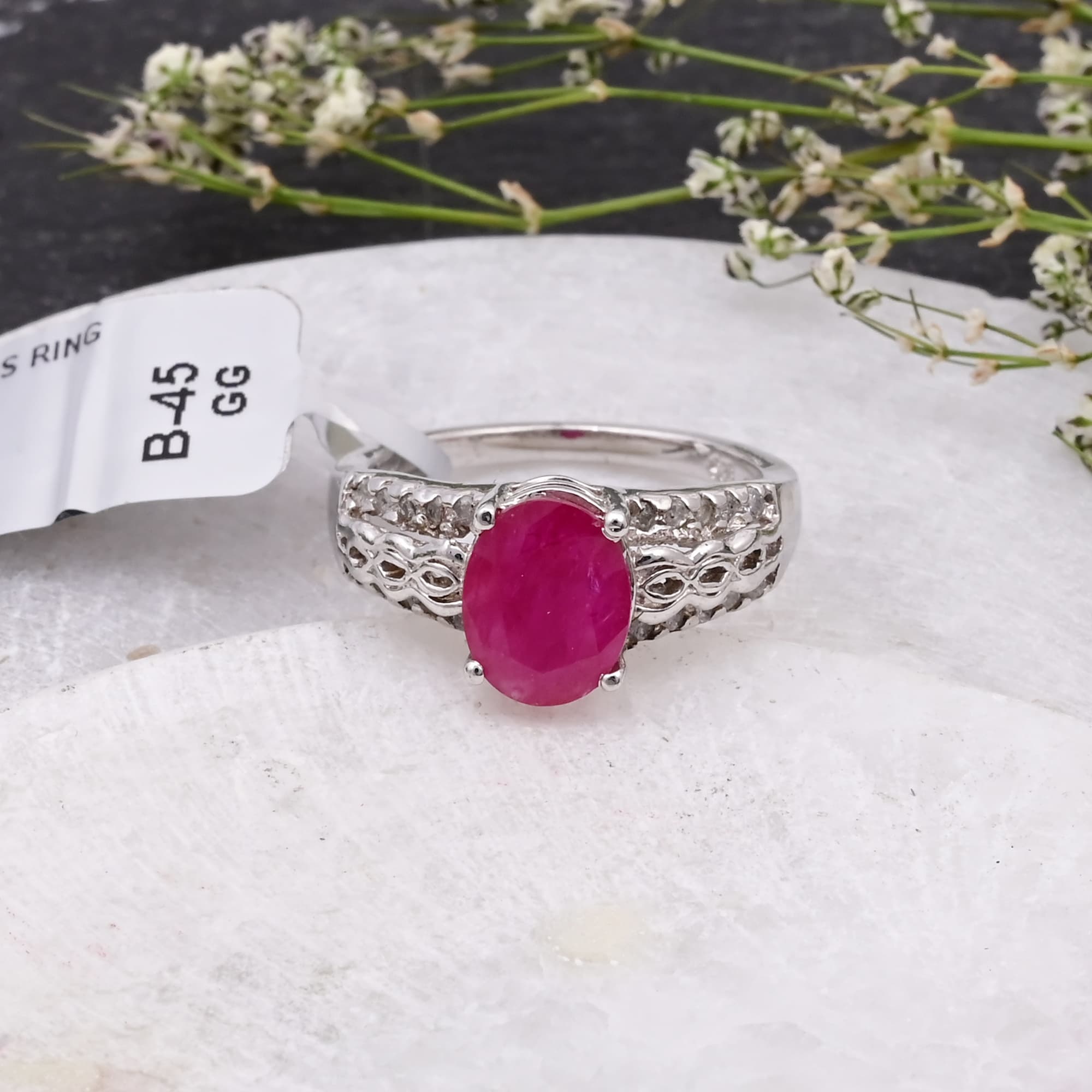 Royal Ruby Elegance Ring