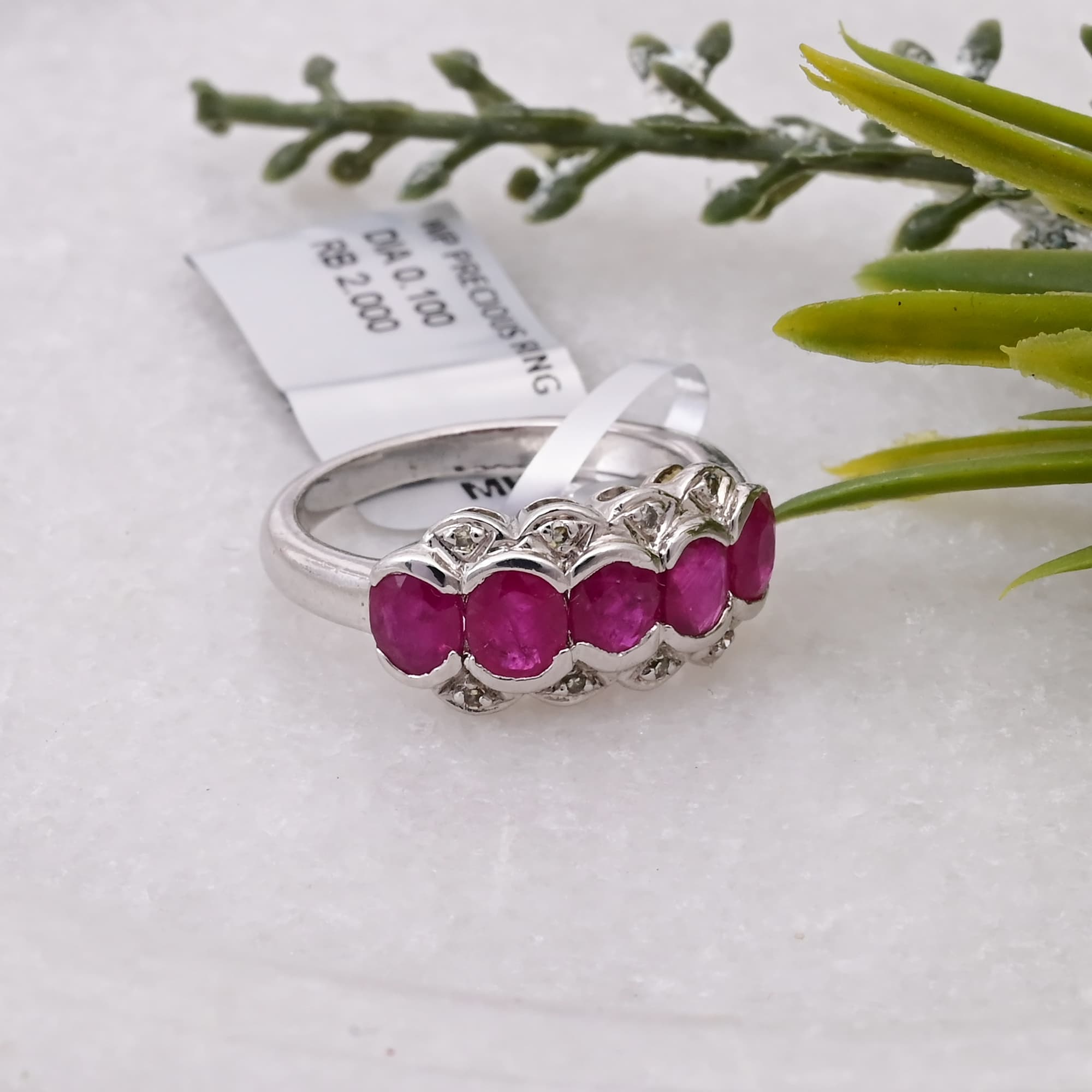 Ruby Royale Band Ring