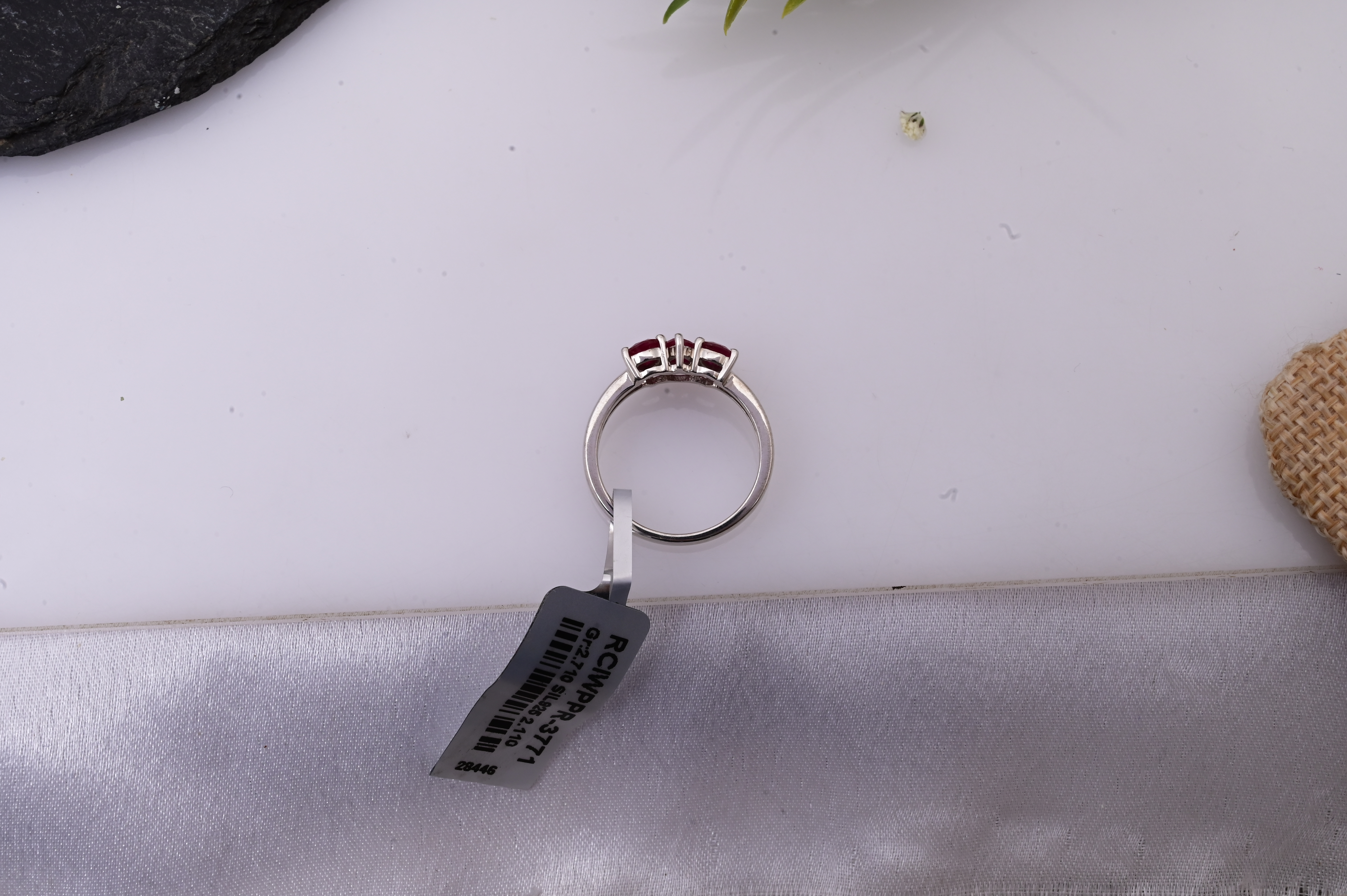 Ruby Trinity Ring