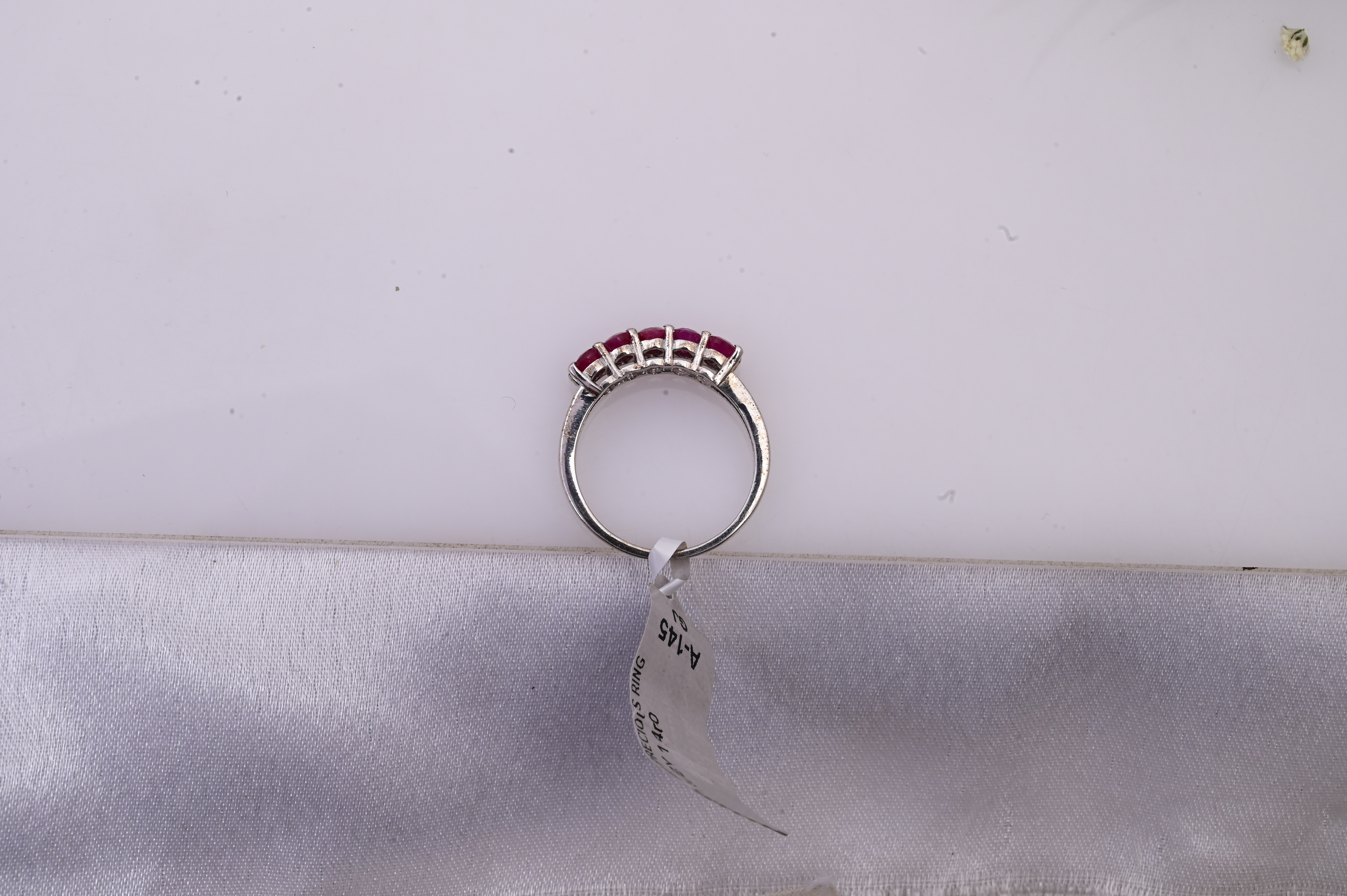 Ruby Harmony Band Ring