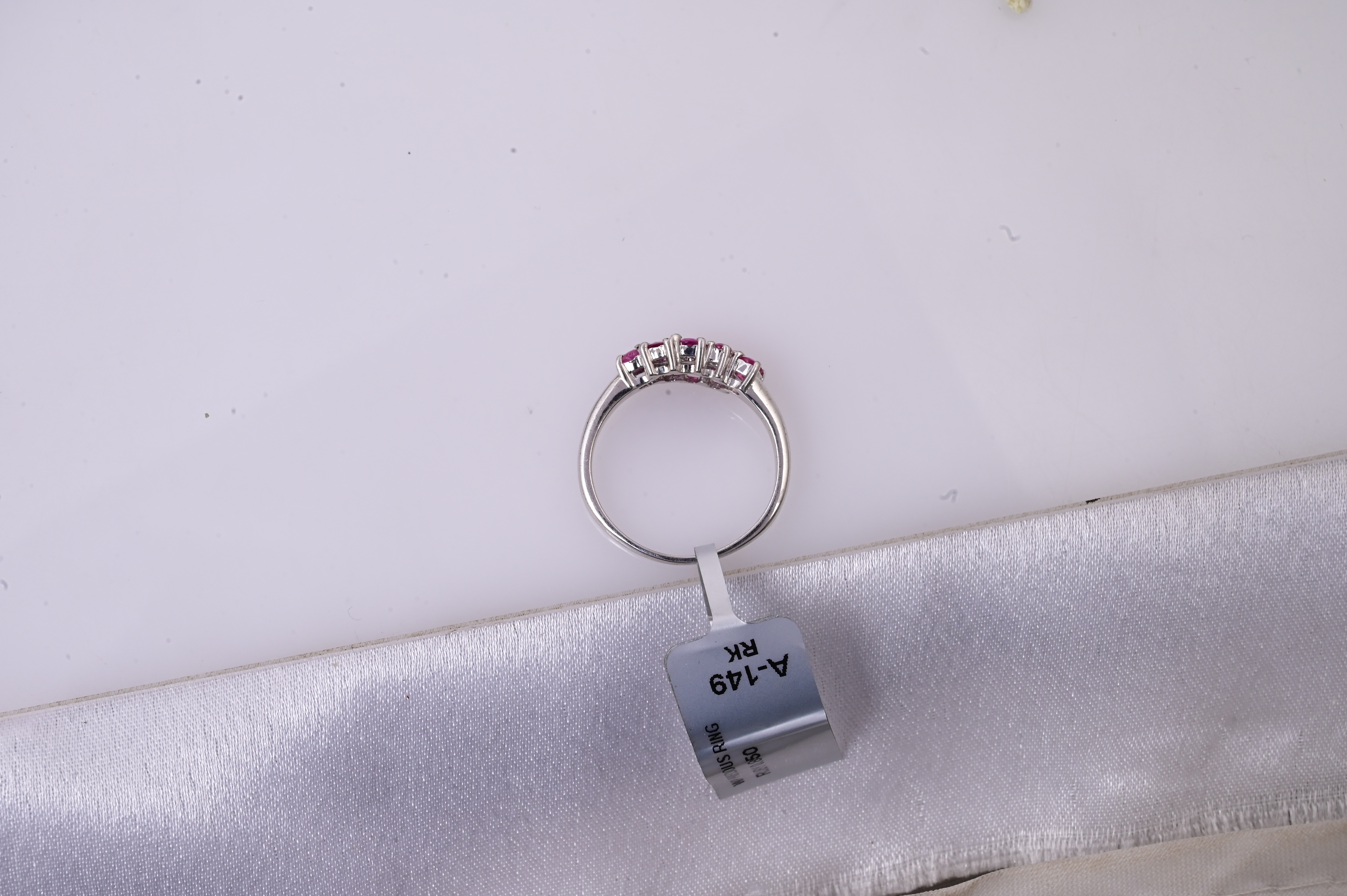 Ruby Bloom Cluster Ring