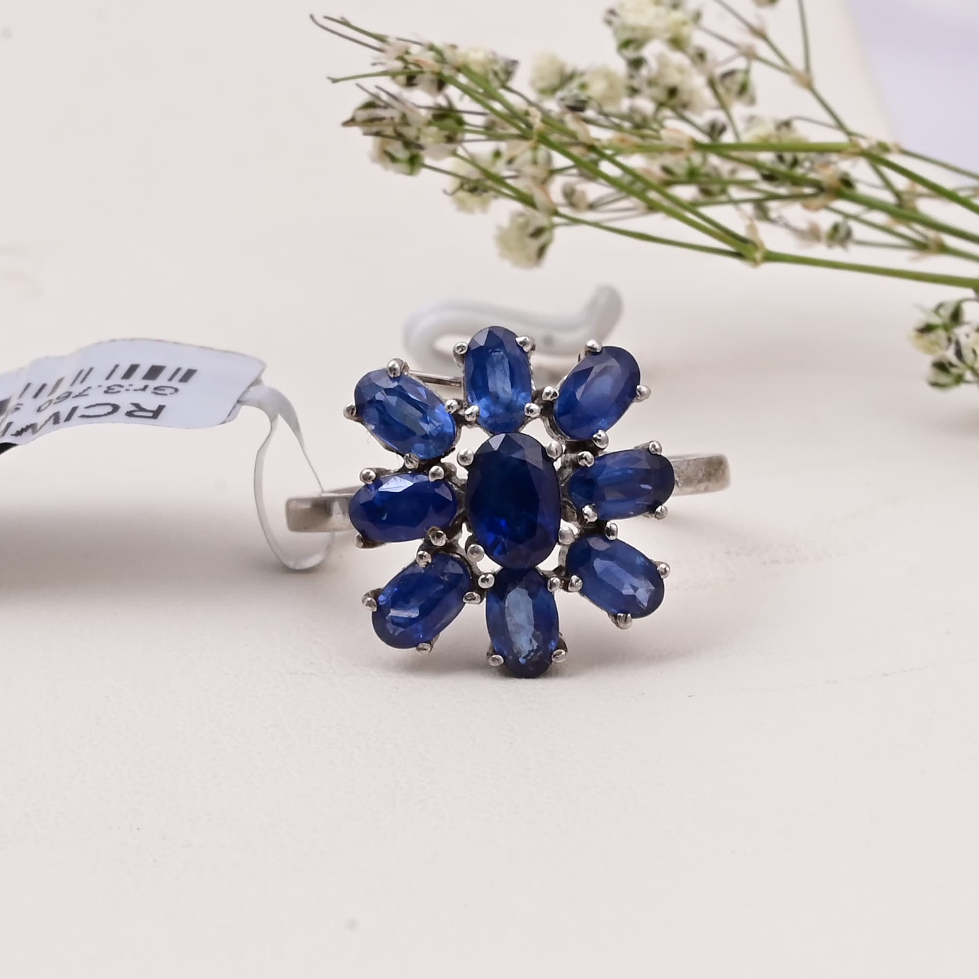 Royal Sapphire Bloom Ring