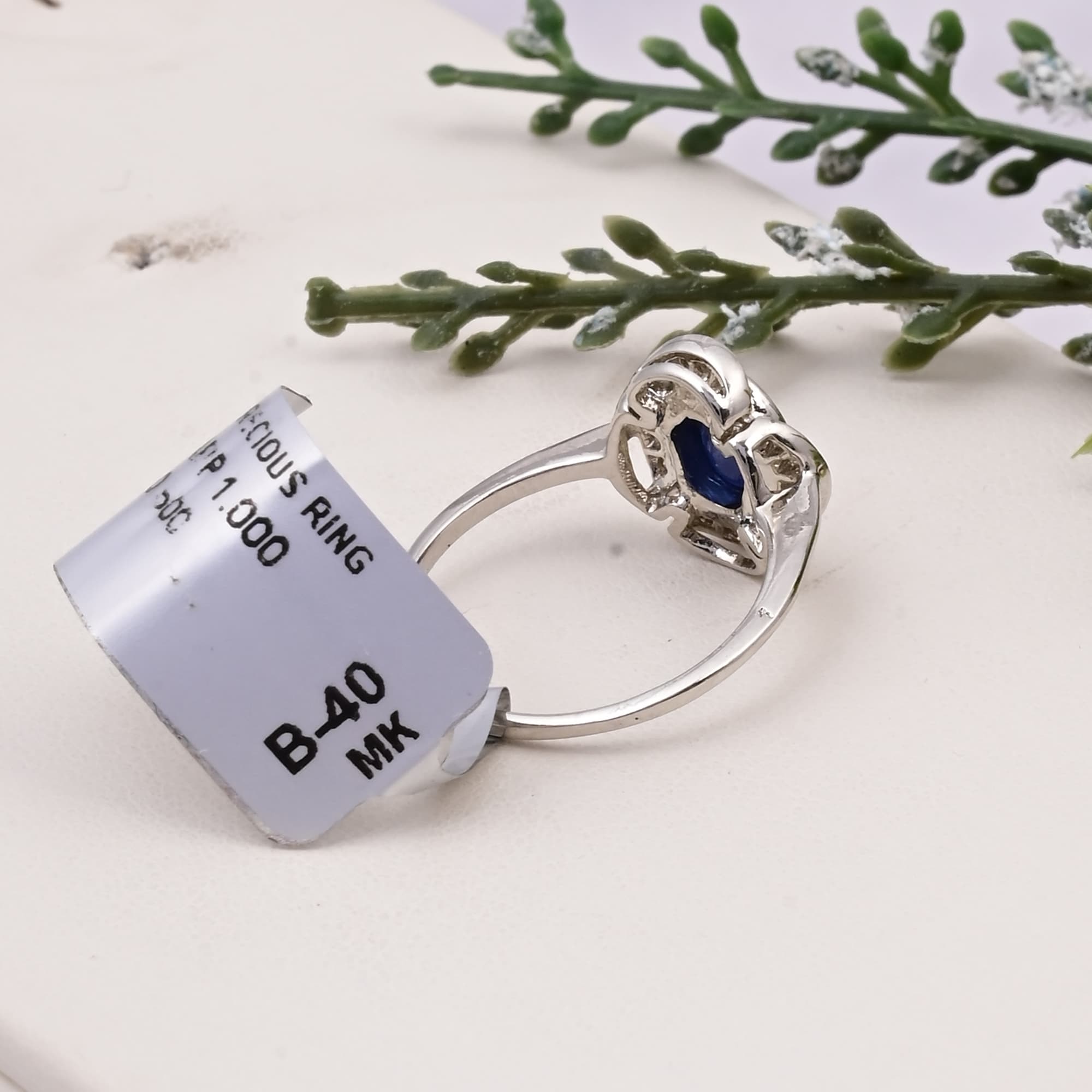 Royal Bloom Sapphire Ring
