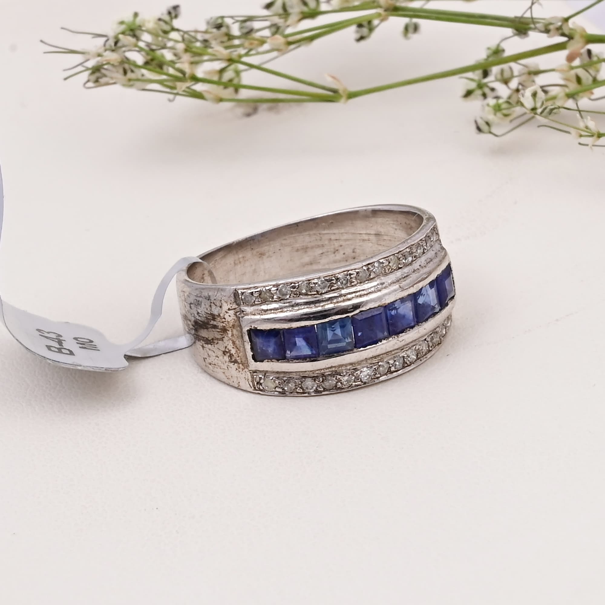 Royal Sapphire Channel Ring