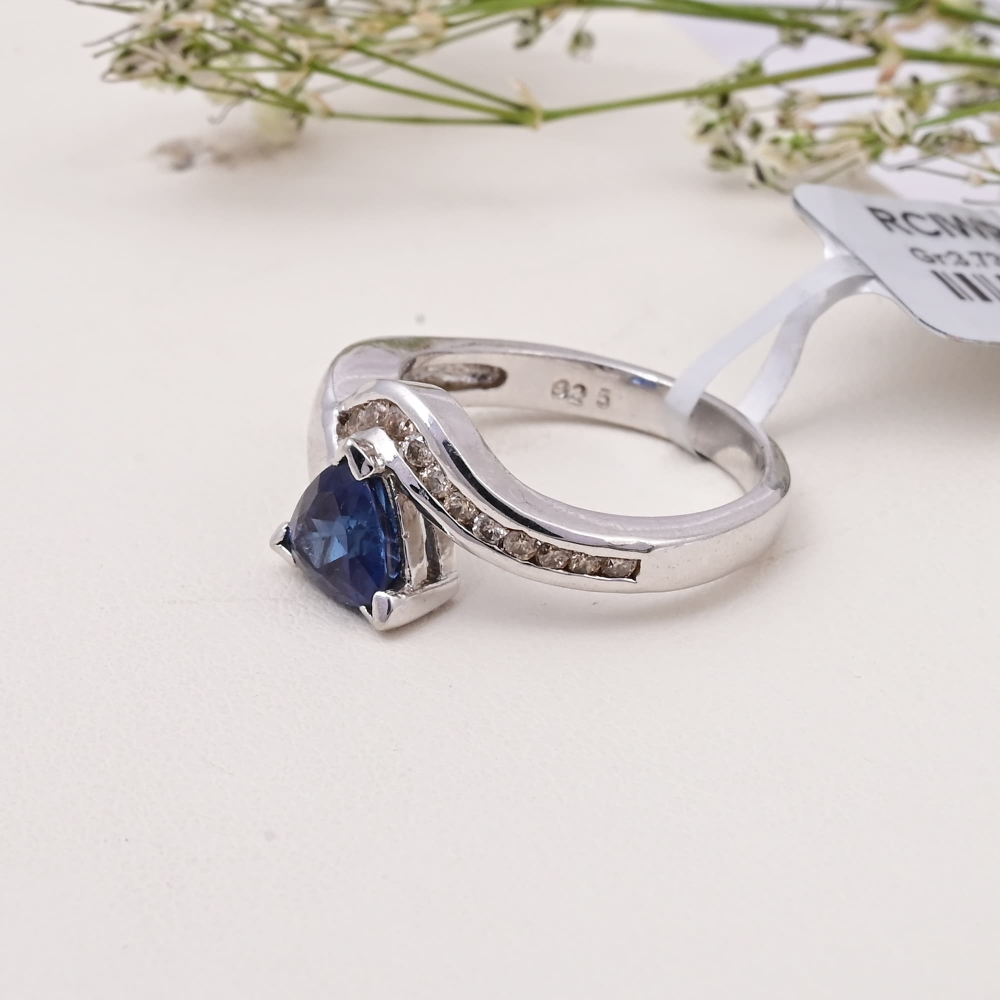 Trinity Sapphire Grace Ring