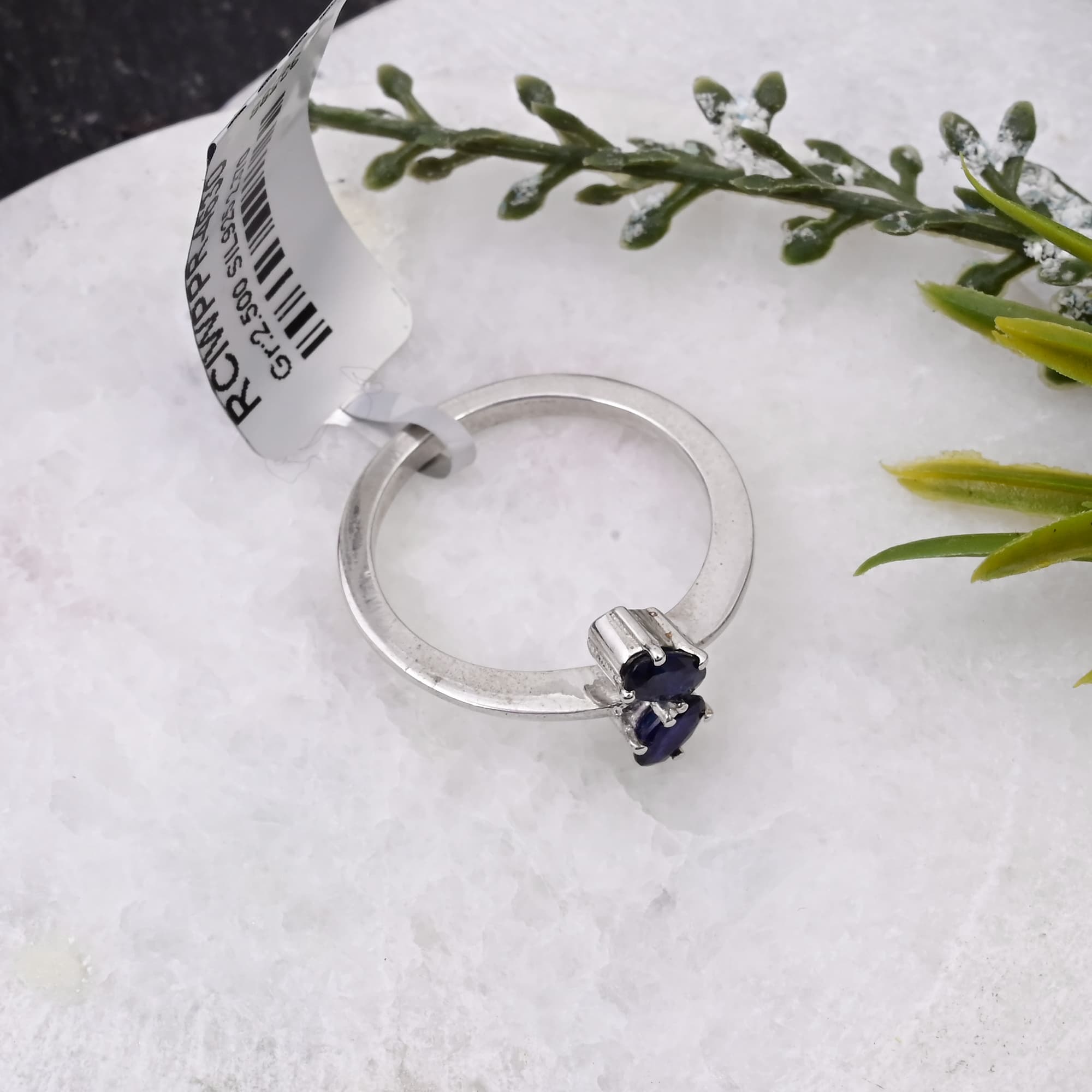 Twin Grace Sapphire Ring