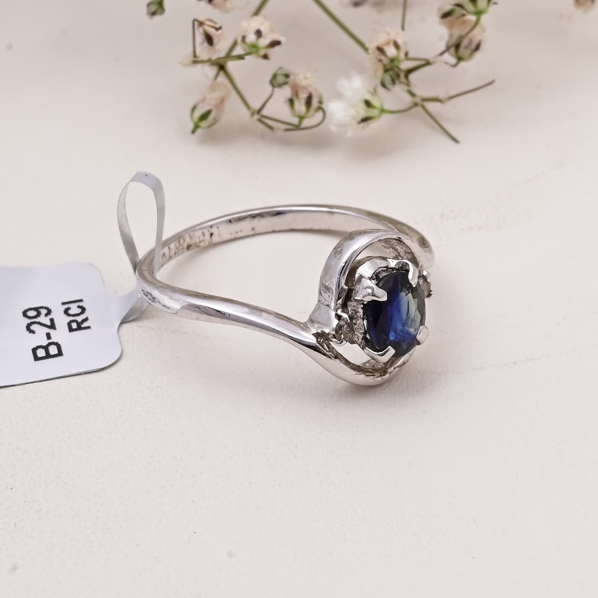 Eternal Embrace Sapphire Ring