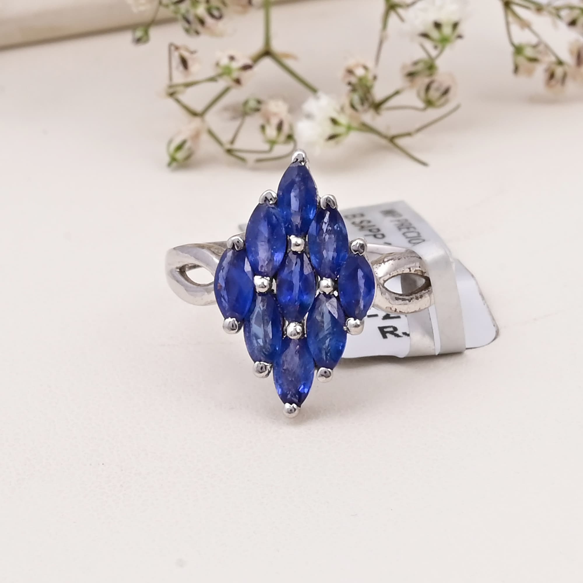 Regal Marquise Sapphire Ring alternate view
