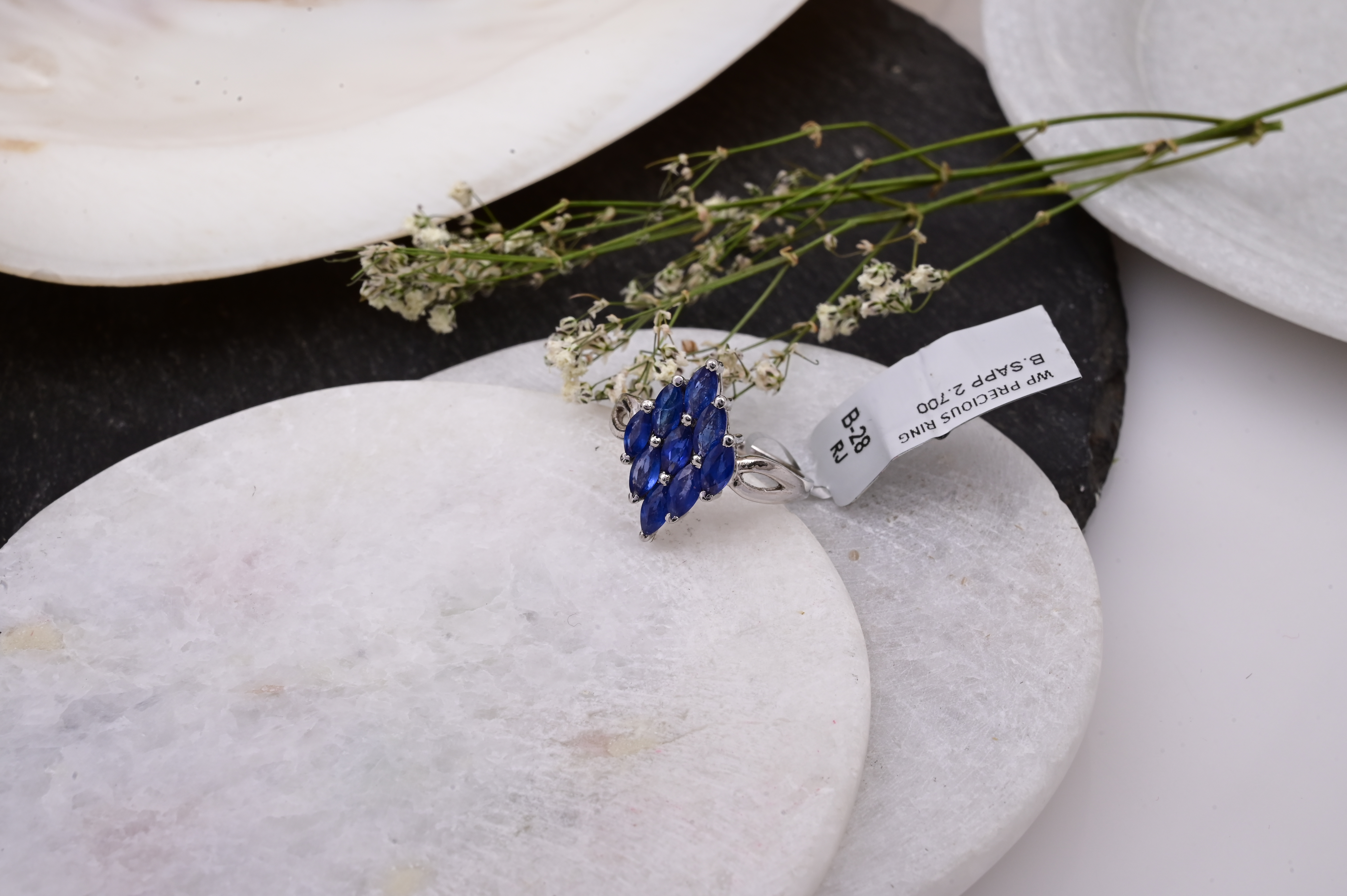 Regal Marquise Sapphire Ring