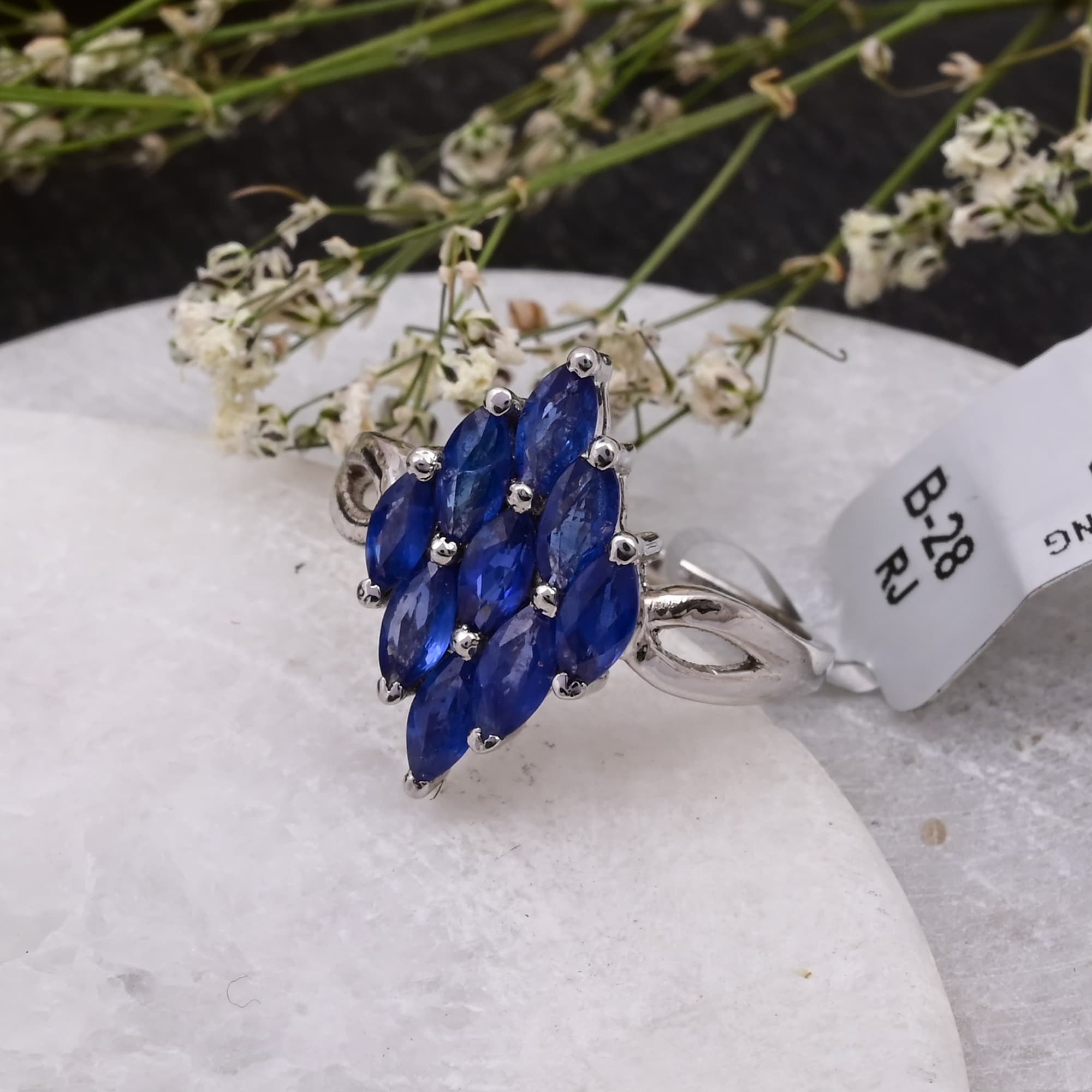 Regal Marquise Sapphire Ring