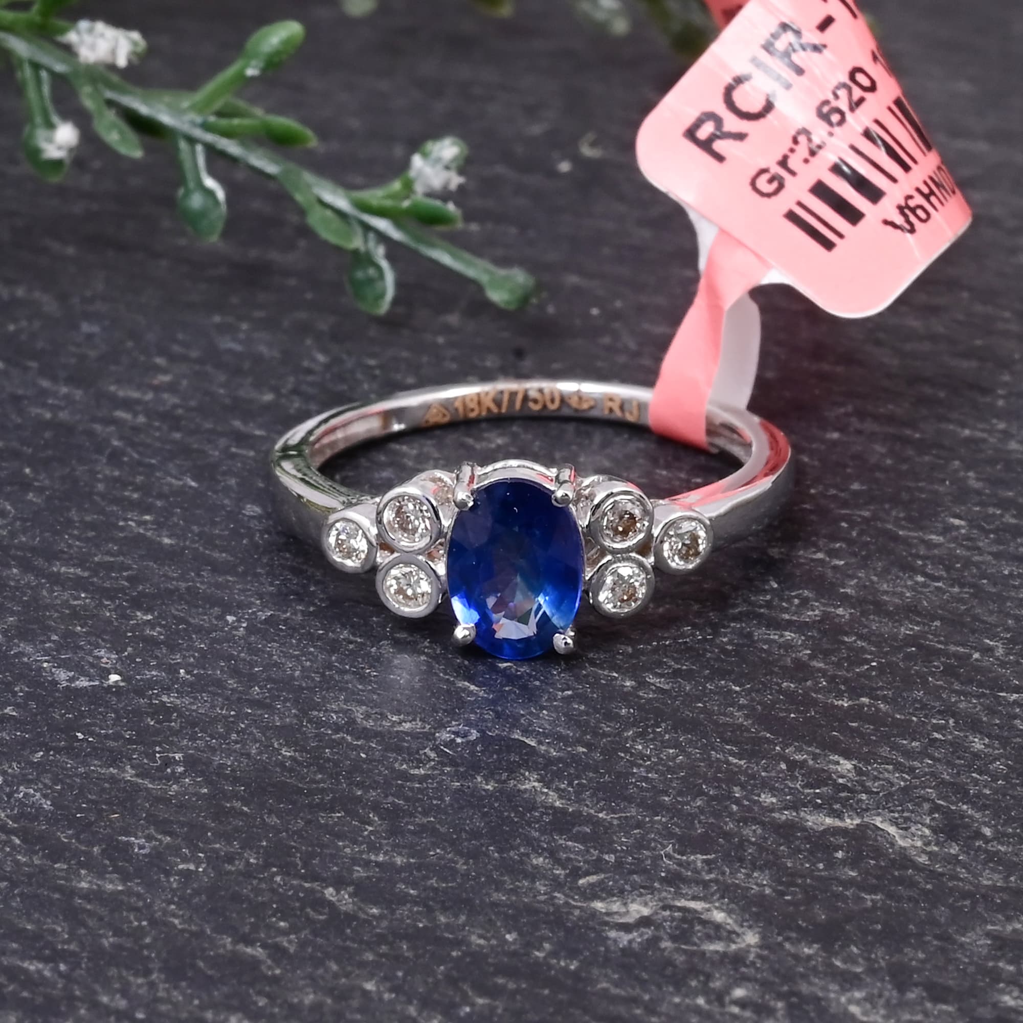 Celestial Sapphire Diamond Ring
