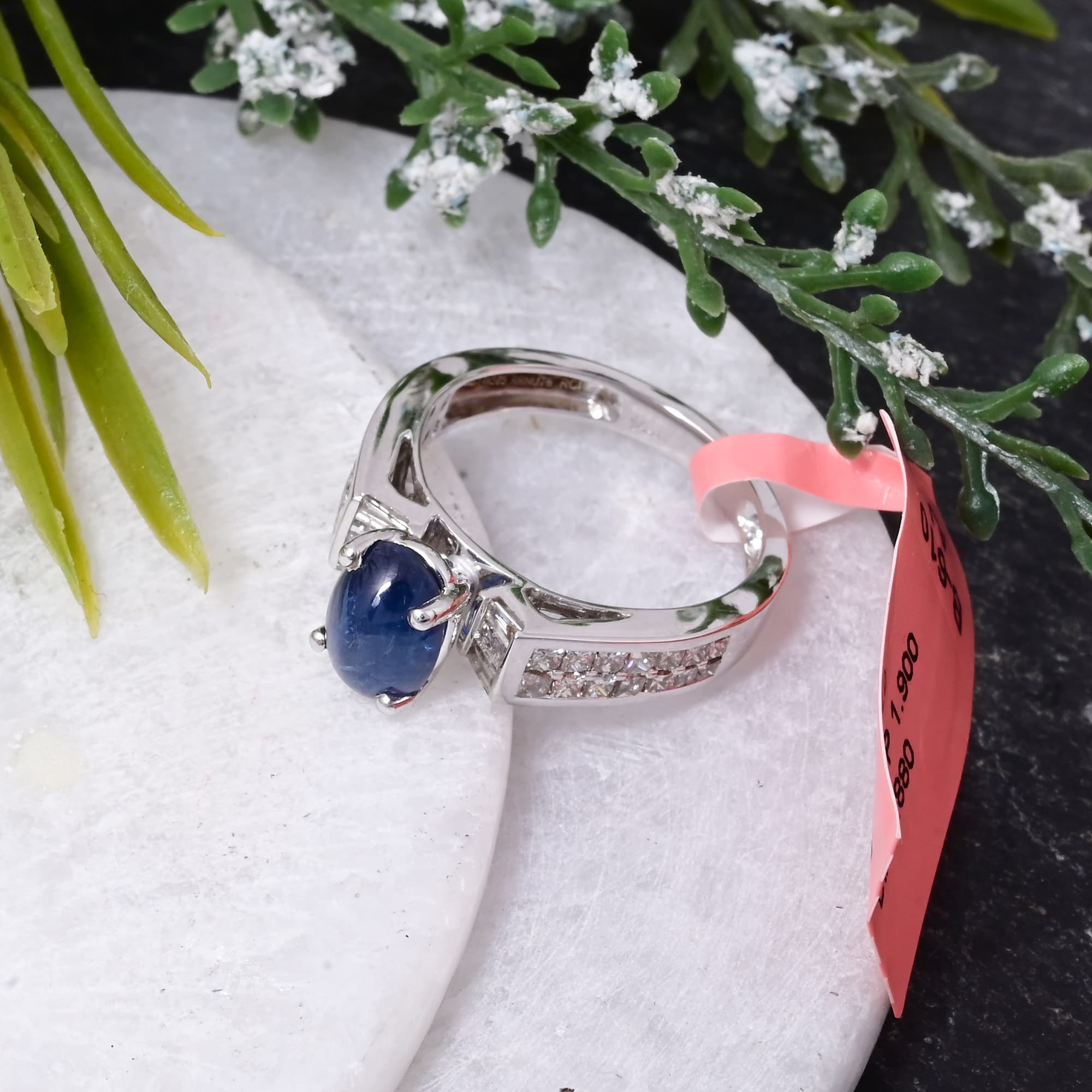 Imperial Sapphire Diamond Ring