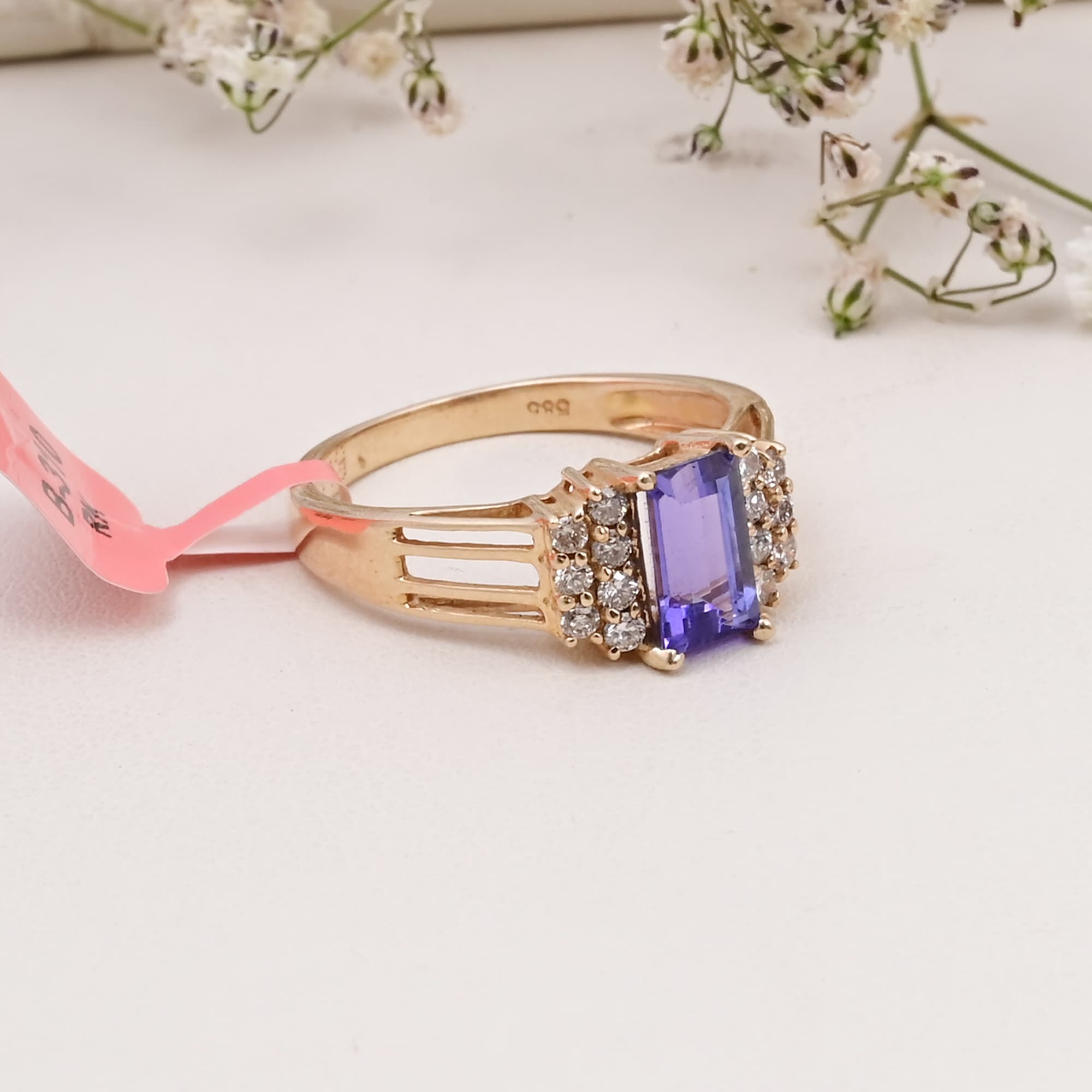 Royal Emerald-Cut Sapphire Ring alternate view