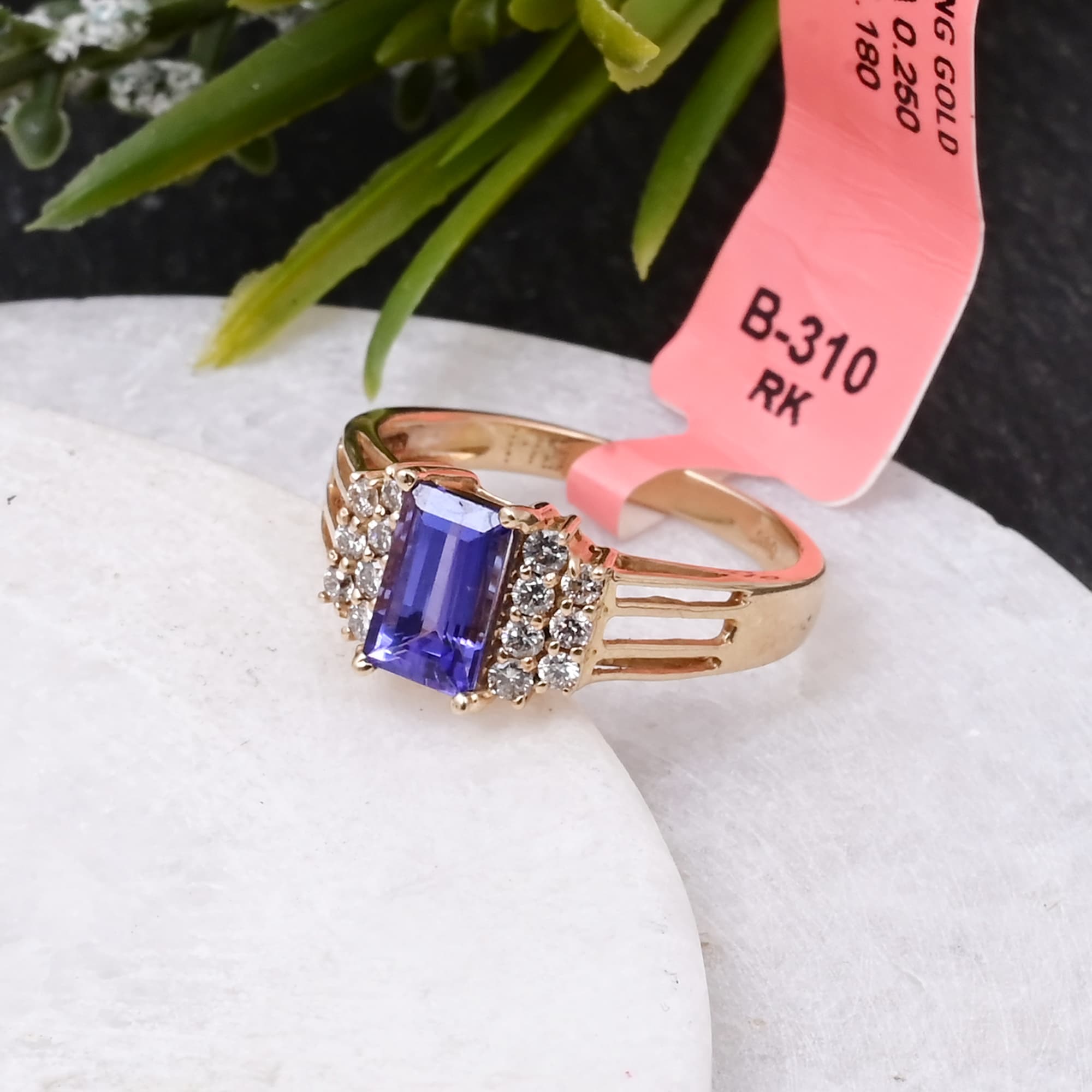 Royal Emerald-Cut Sapphire Ring