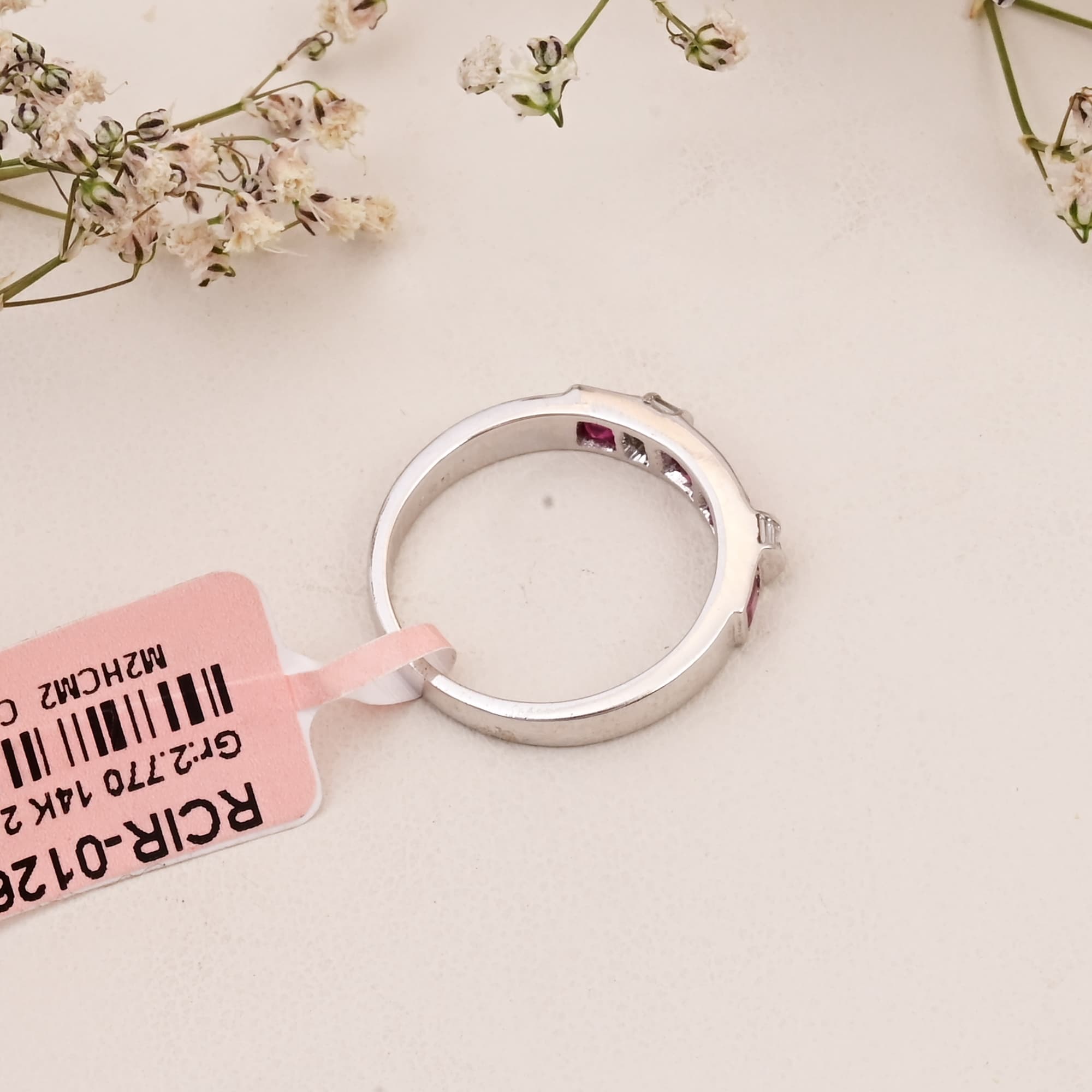 Ruby Channel Band Ring