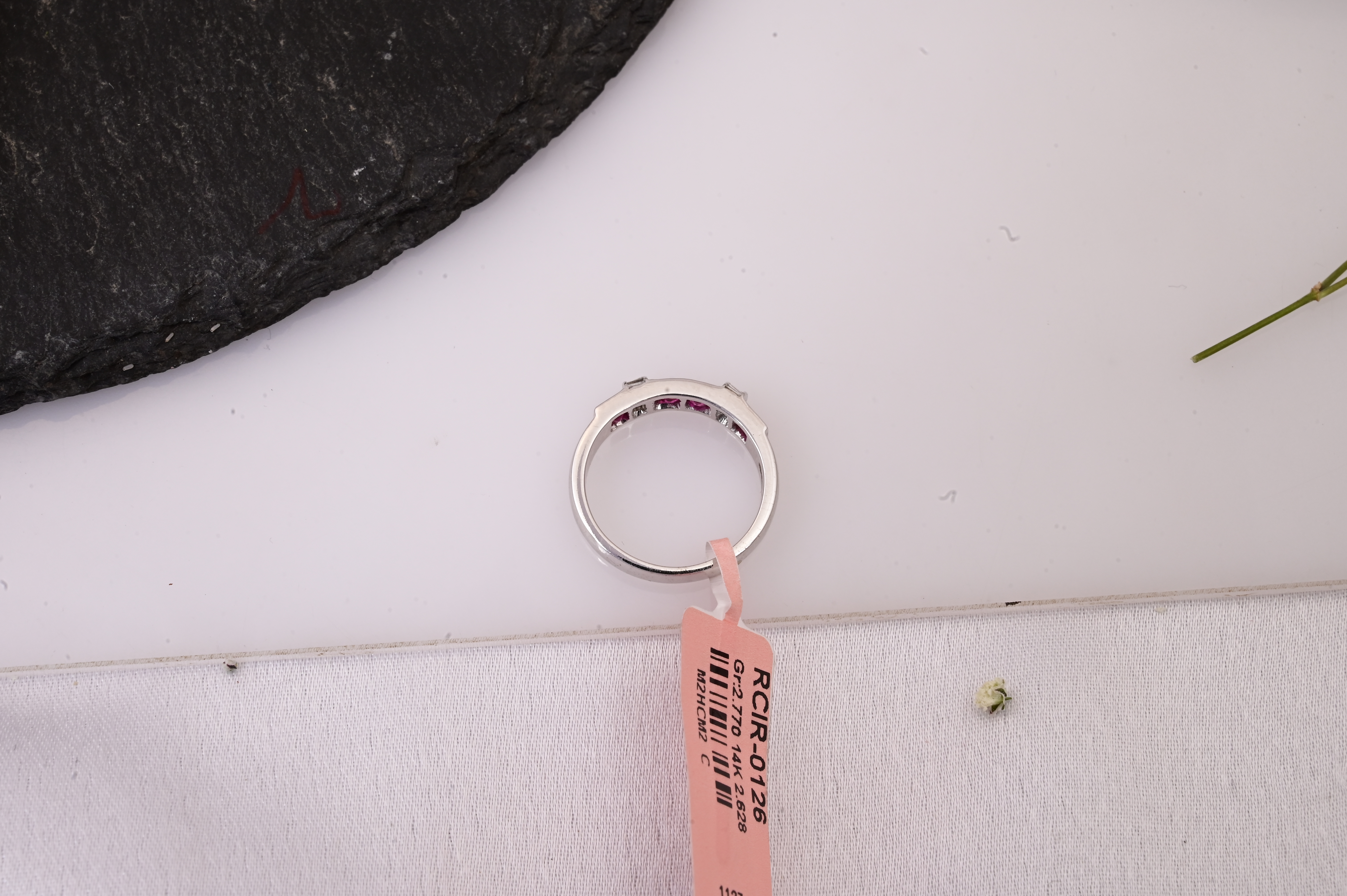 Ruby Channel Band Ring