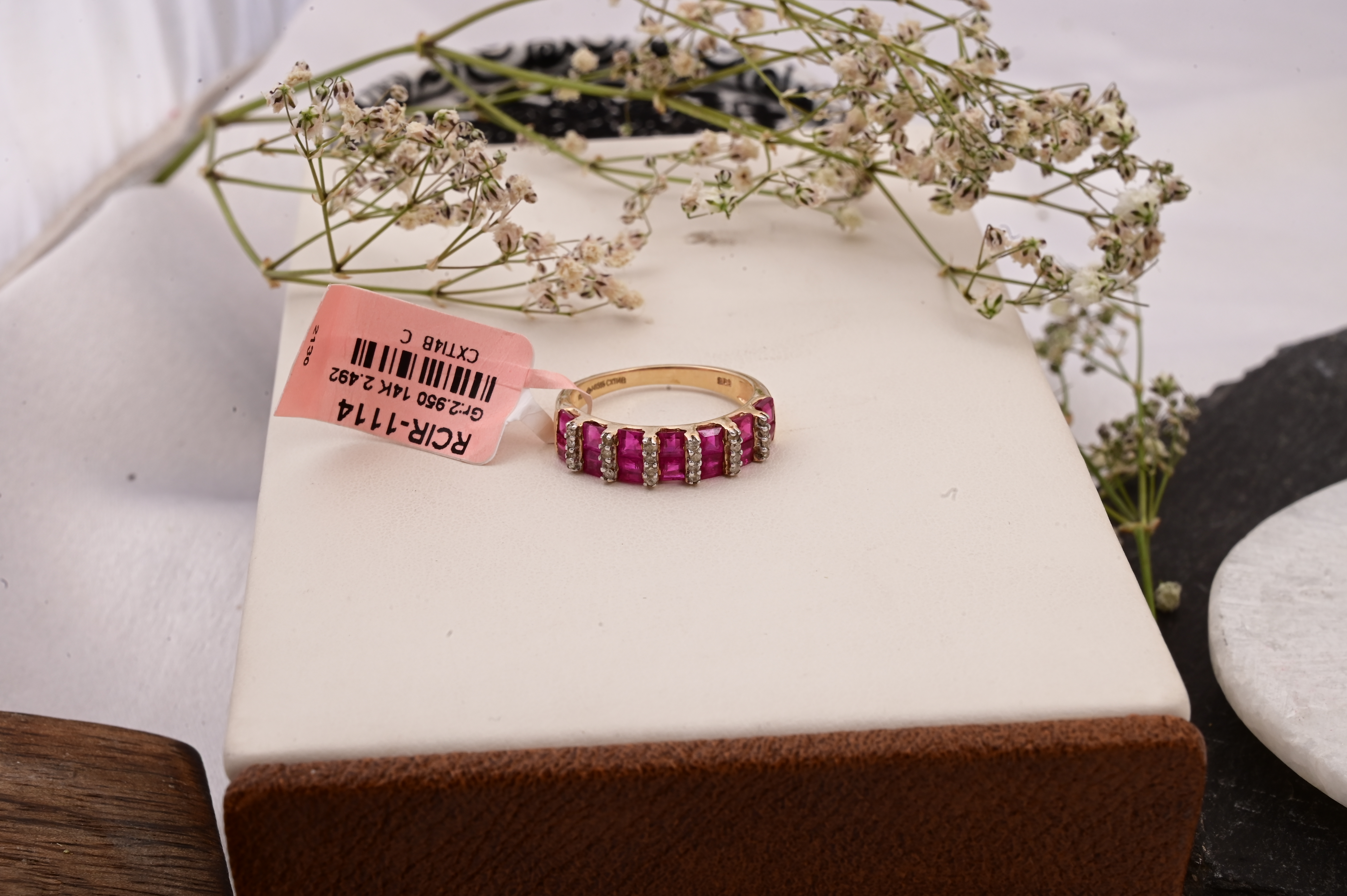 Ruby Princess Channel Band Ring