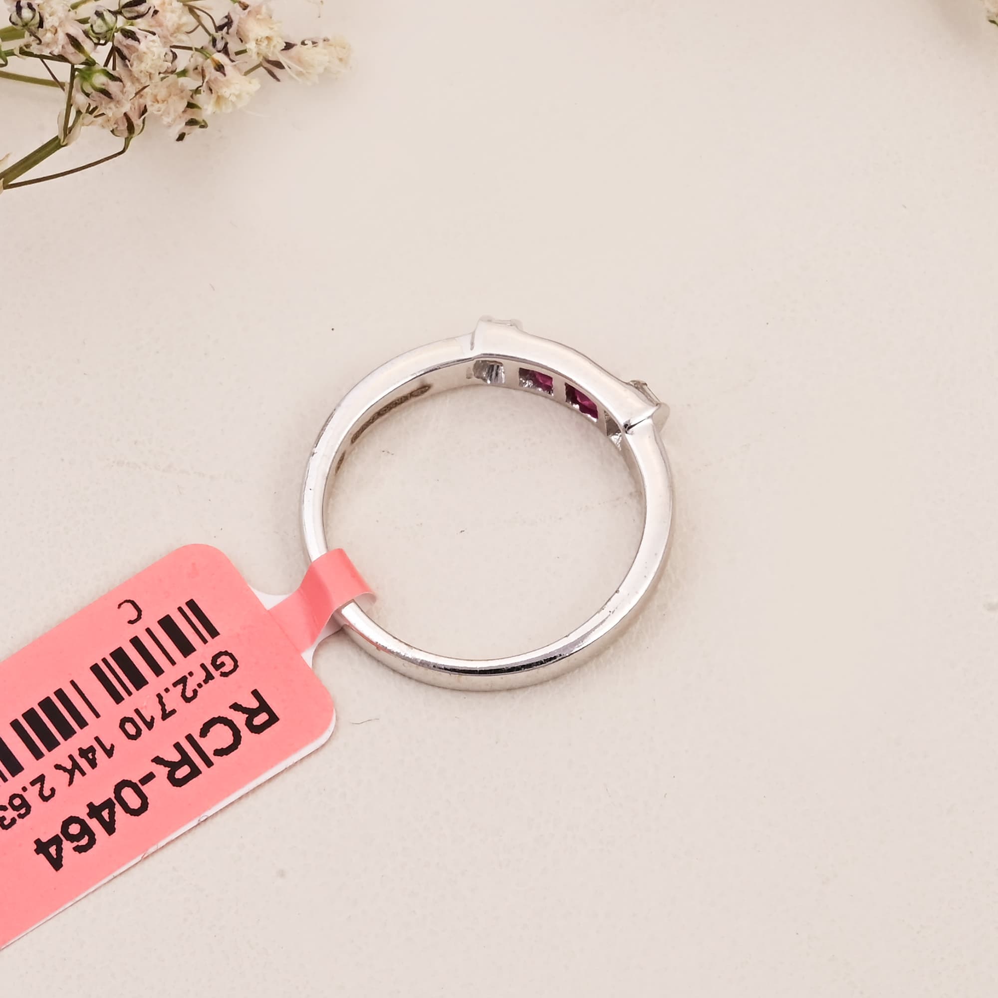 Ruby Duo Channel Ring