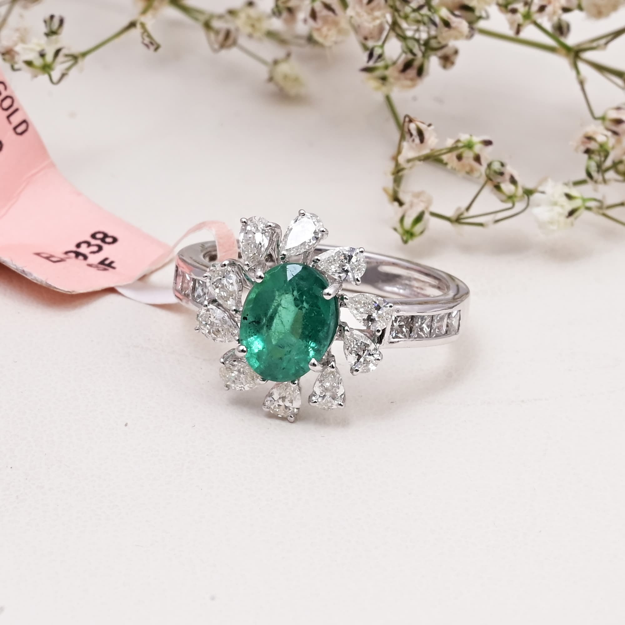 Imperial Emerald Bloom Ring
