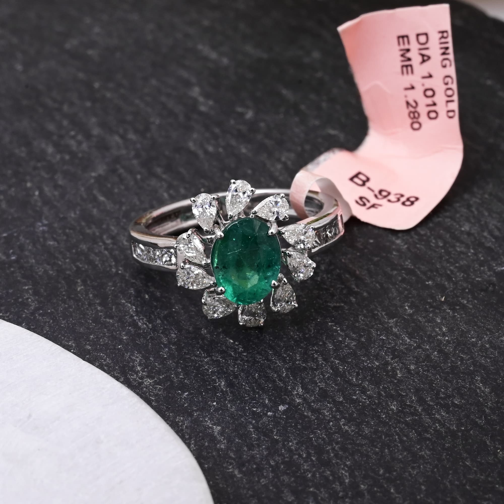Imperial Emerald Bloom Ring