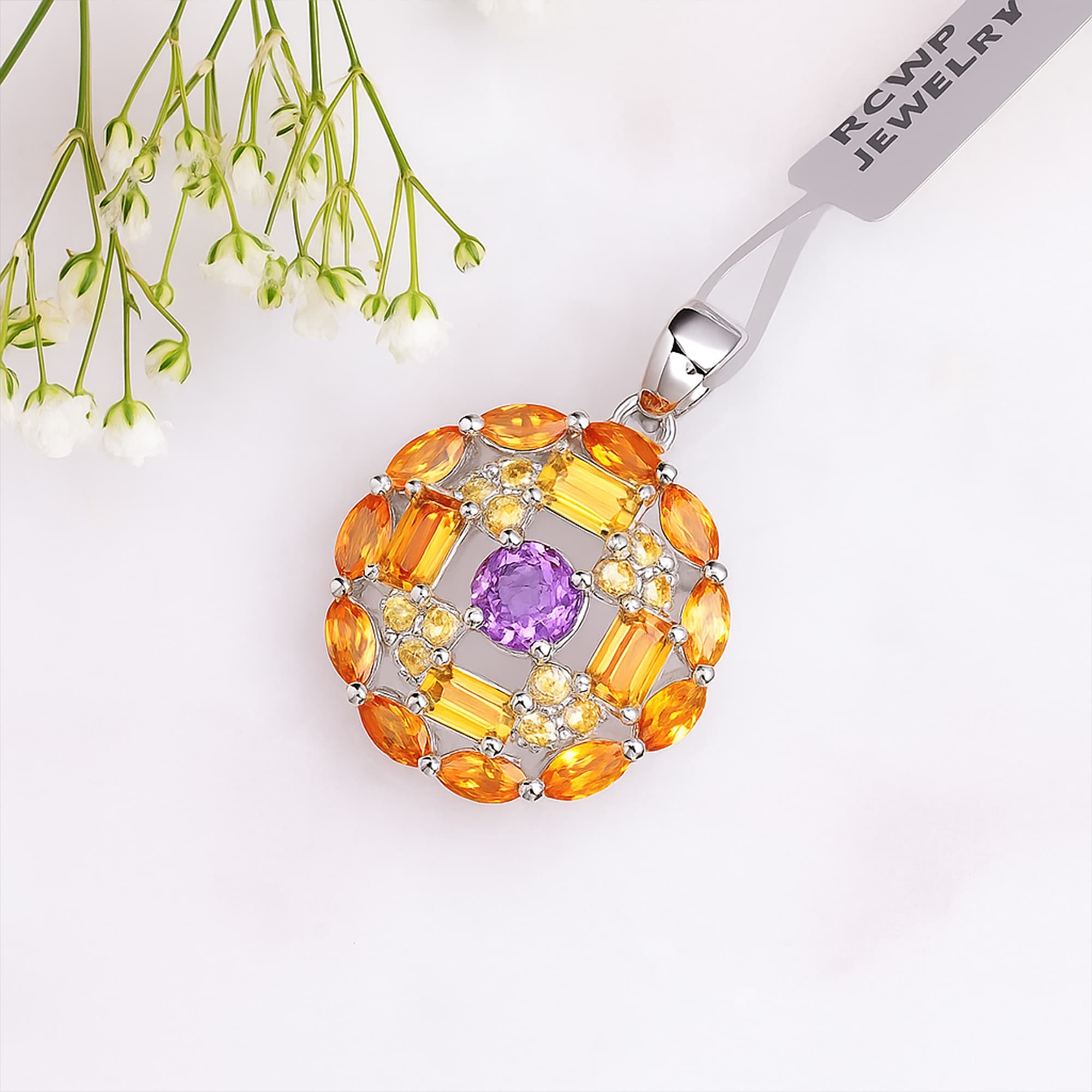Solar Bloom Pendant