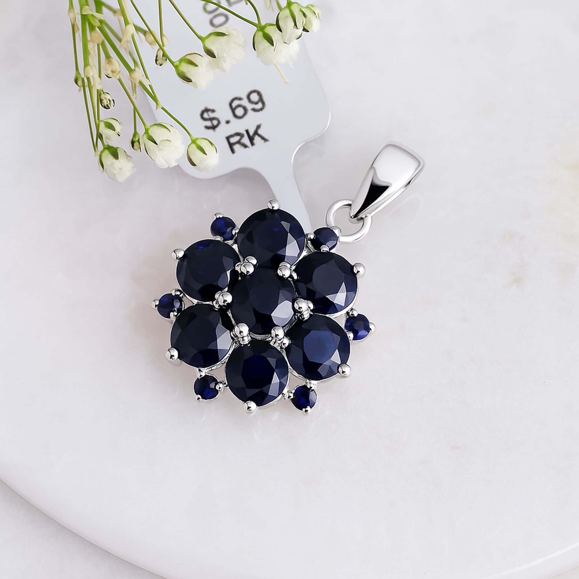 Midnight Bloom Pendant