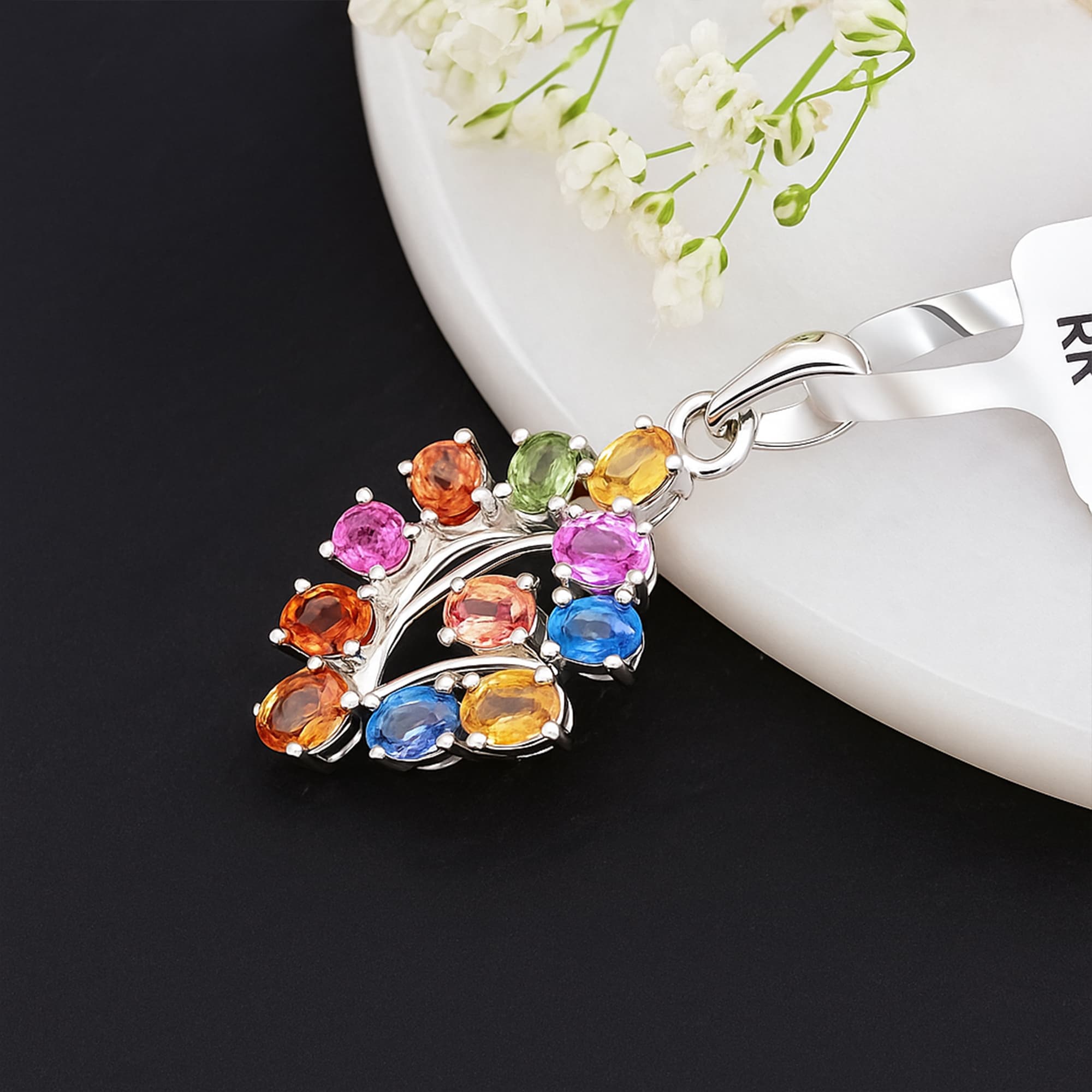 Rainbow Branches Pendant