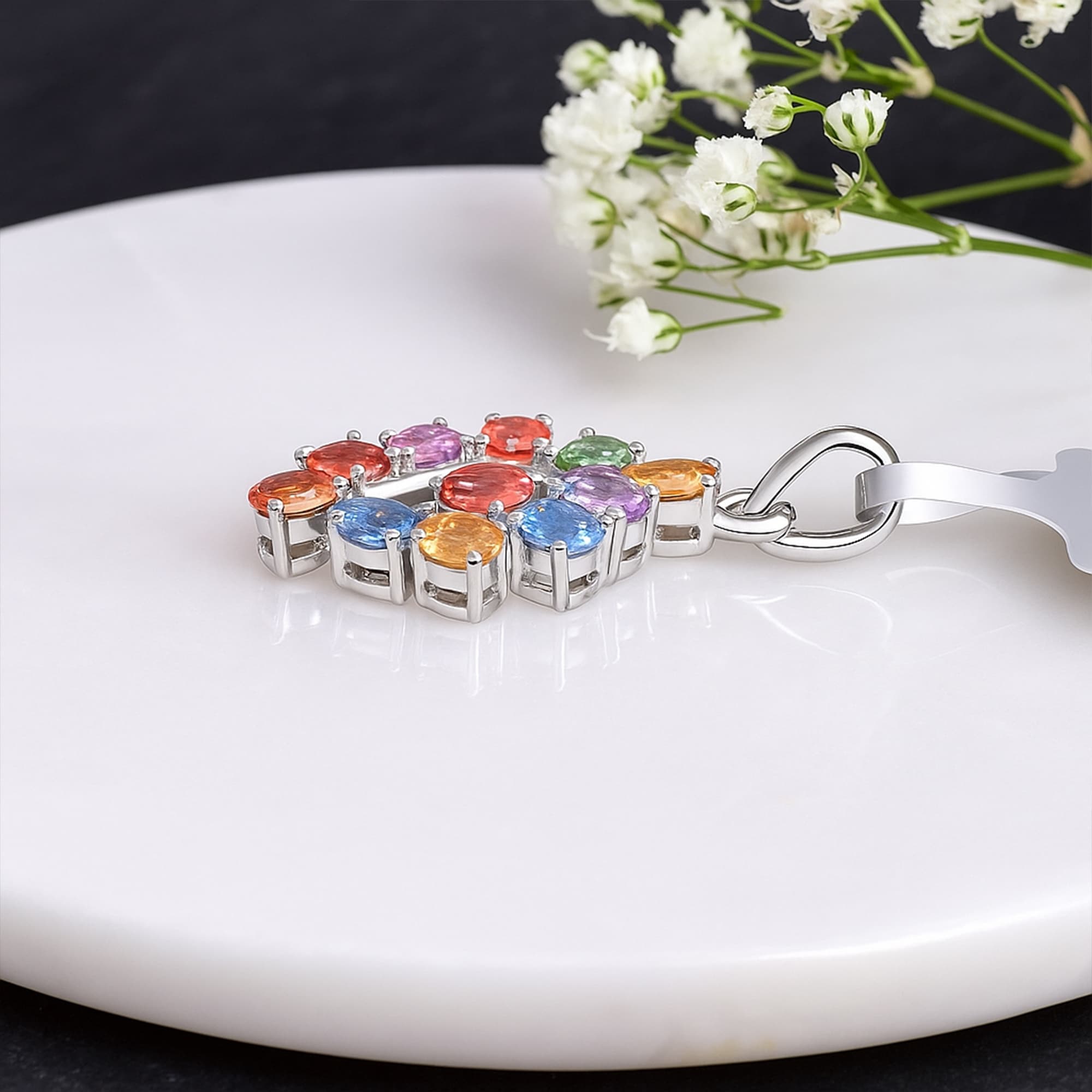 Rainbow Branches Pendant