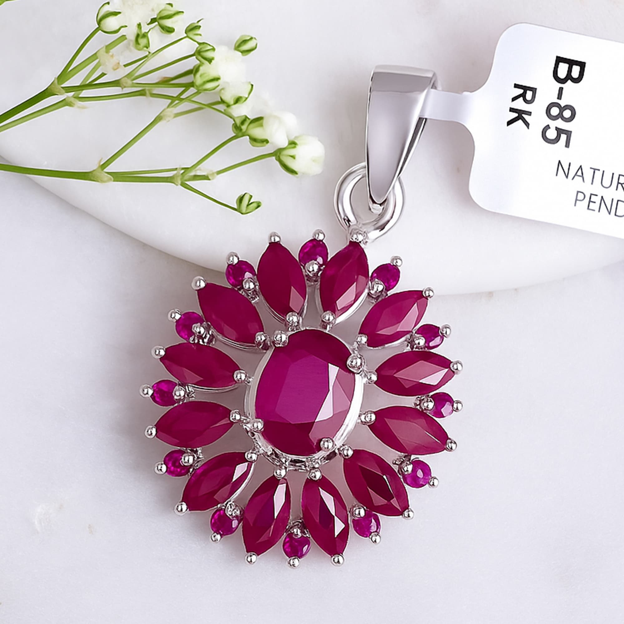 Ruby Radiance Pendant