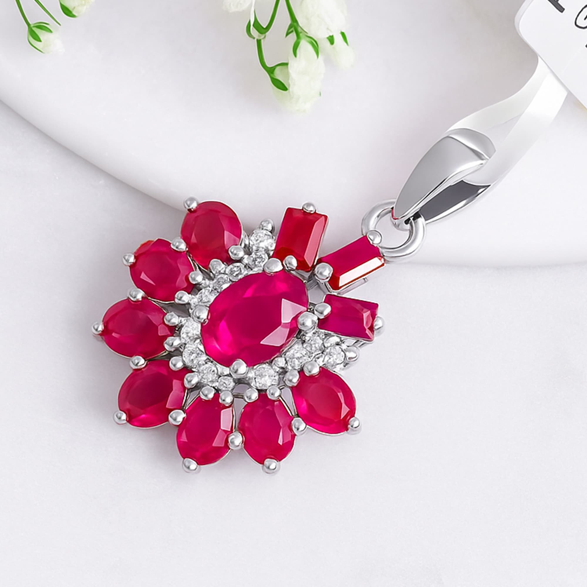 Ruby Constellation Pendant