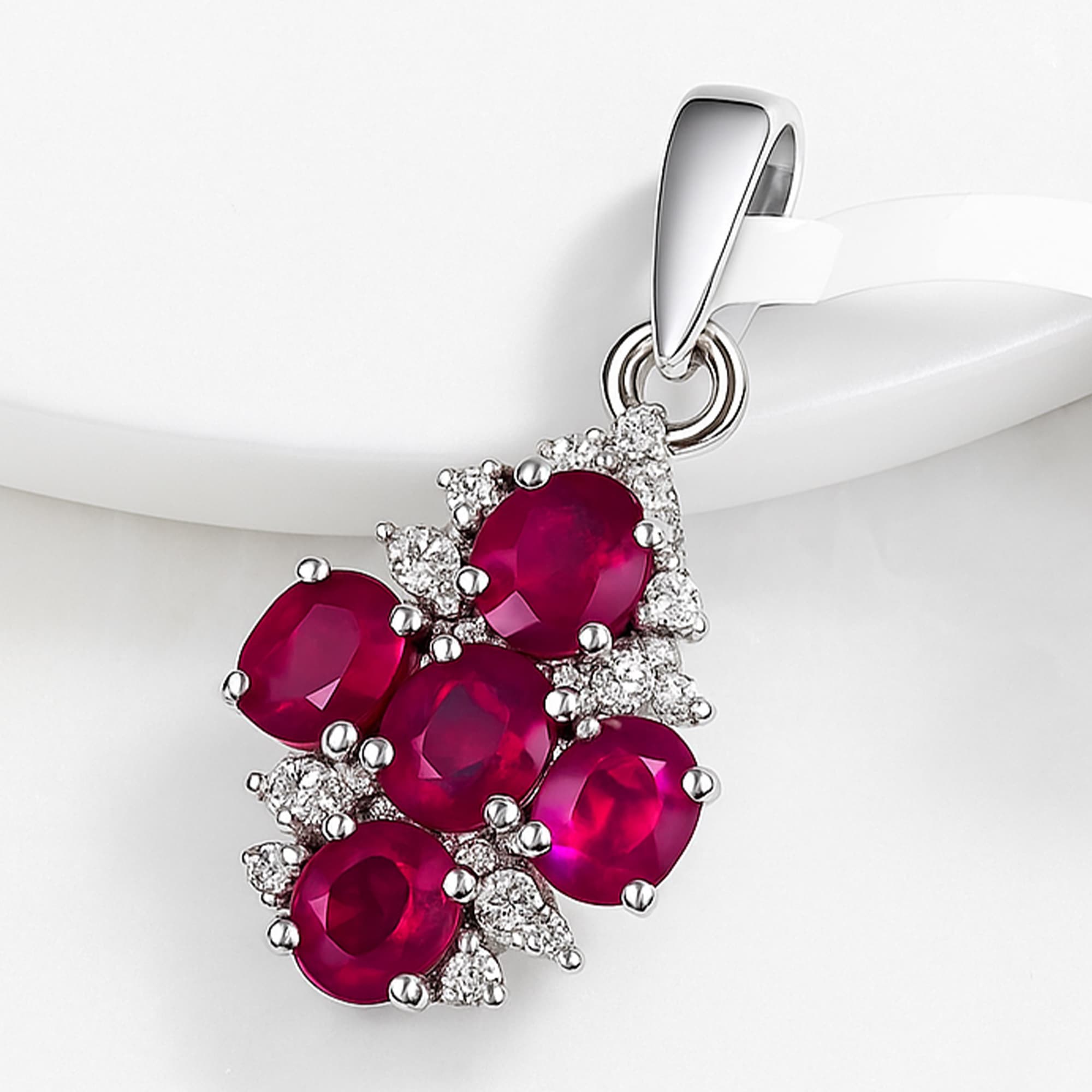 Ruby Garden Pendant
