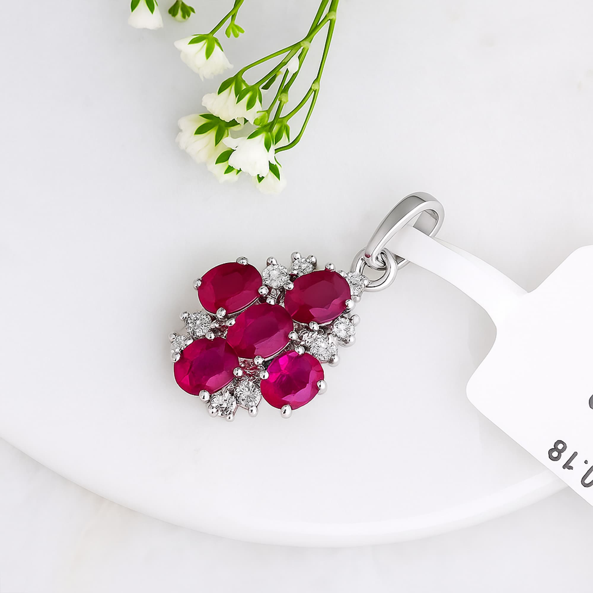 Ruby Garden Pendant