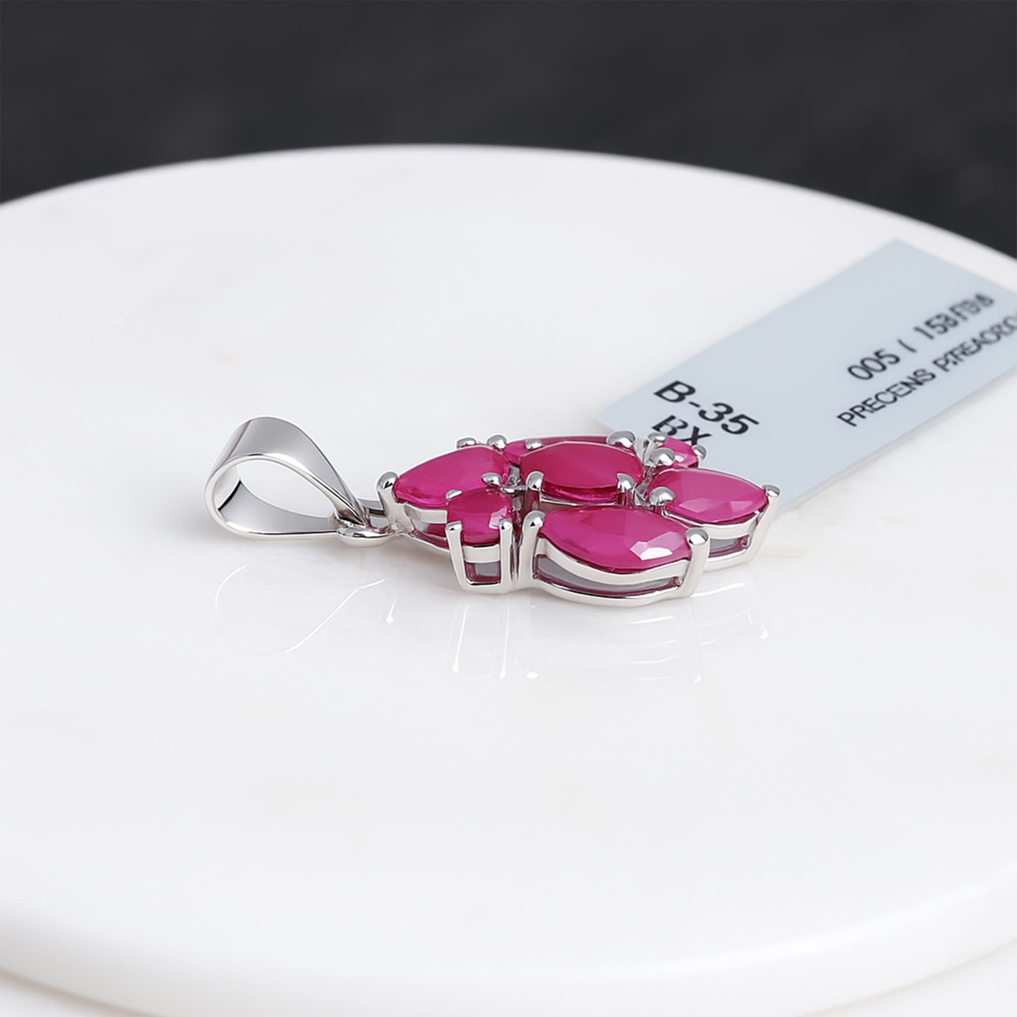 Ruby Whimsy Pendant