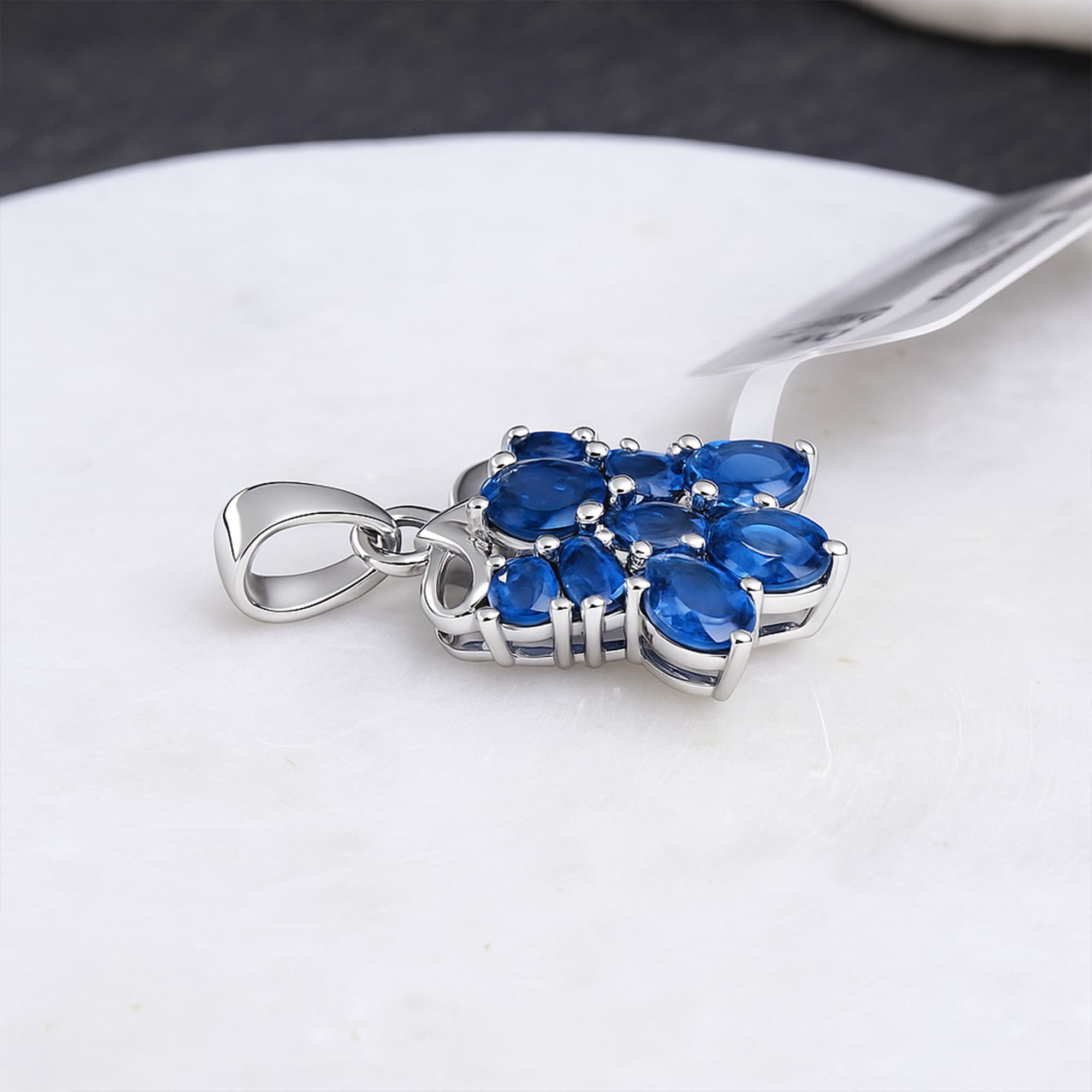 Sapphire Vine Pendant