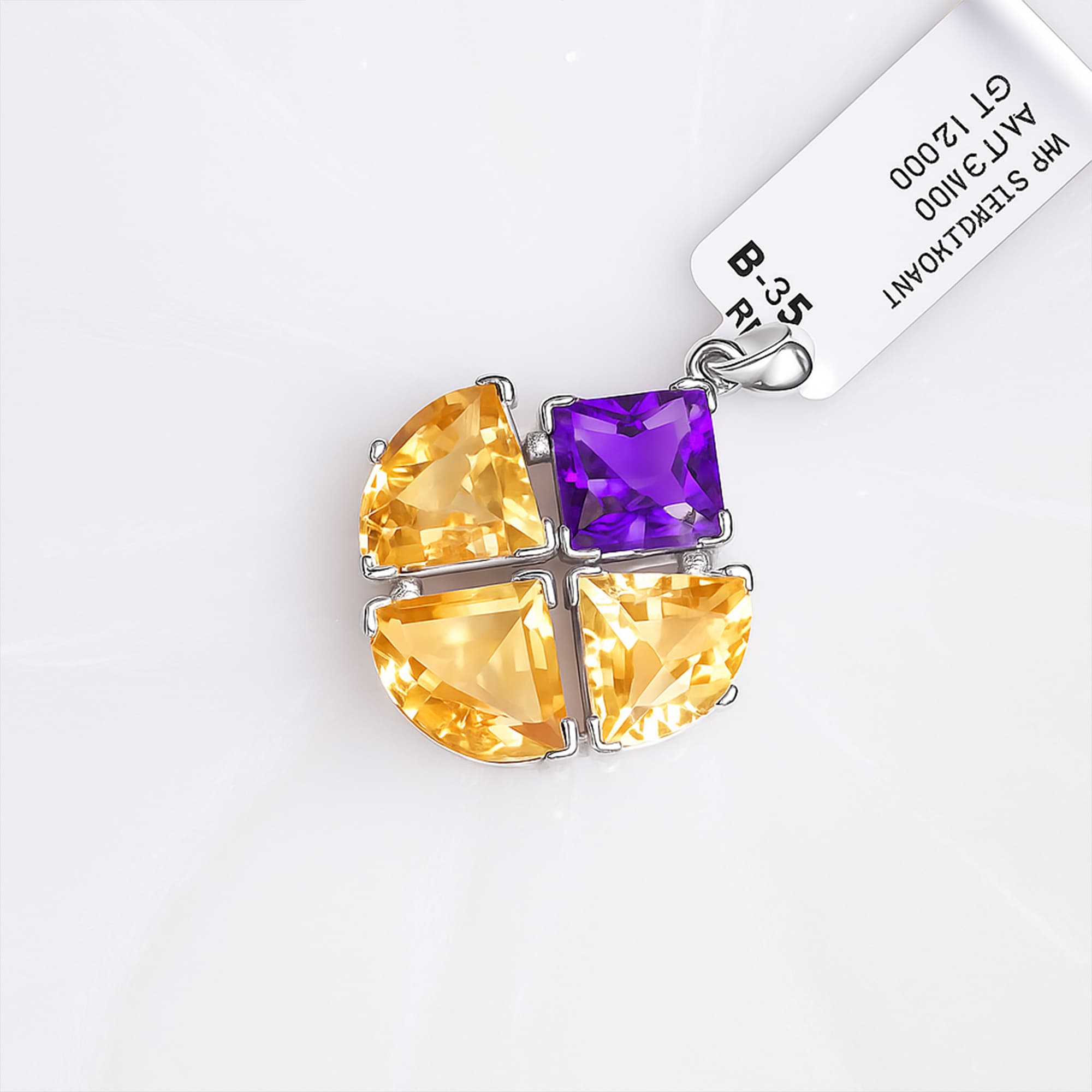 Soleil Amethyst Pendant