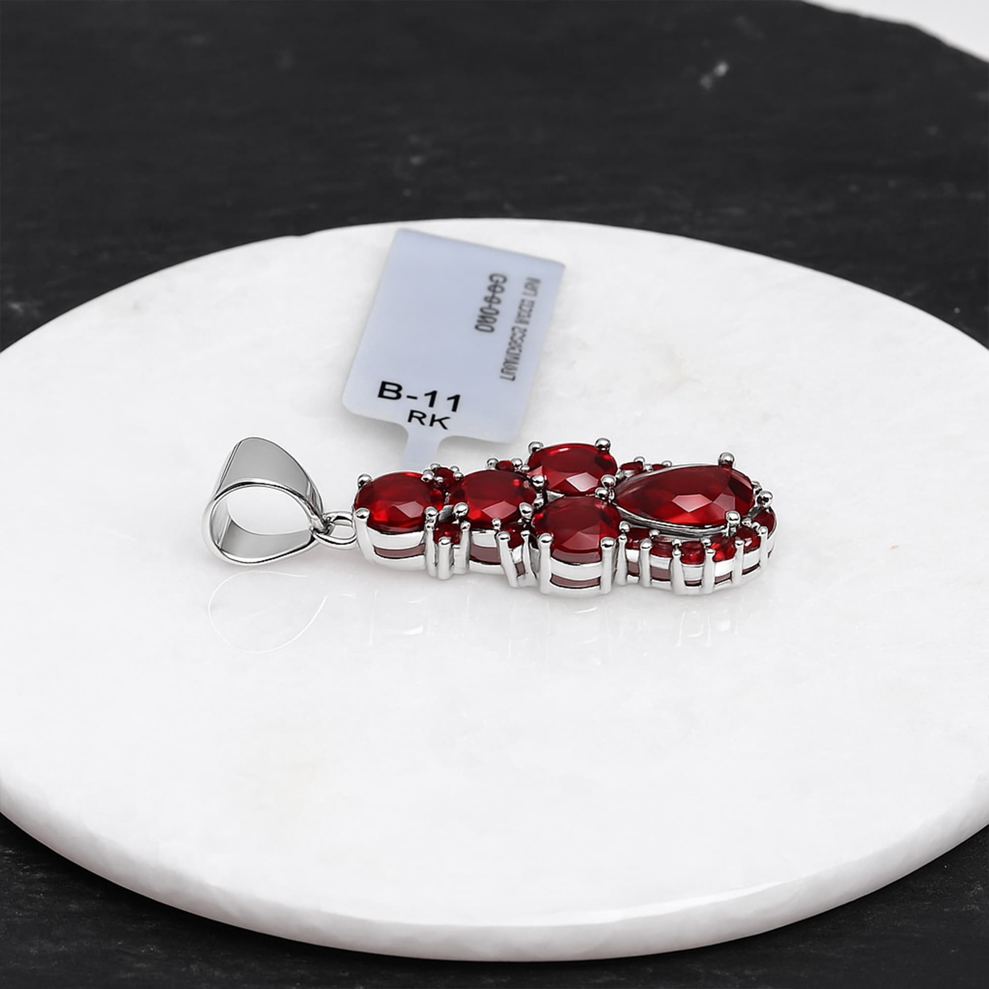 Pyrope Cascade Pendant