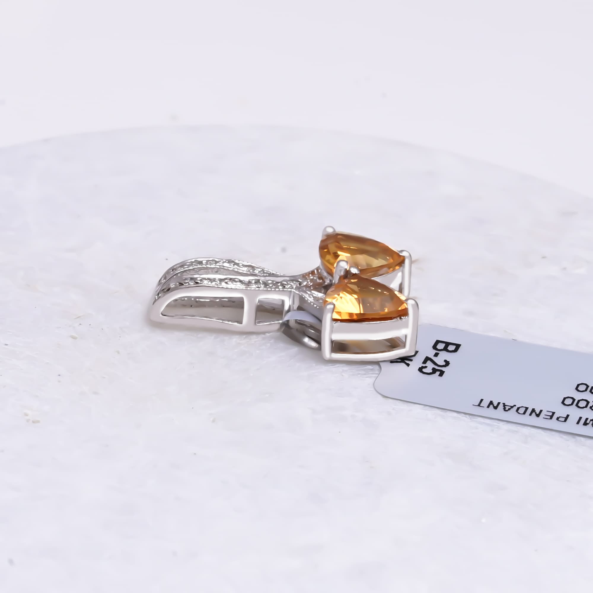 Citrine Duo Pendant