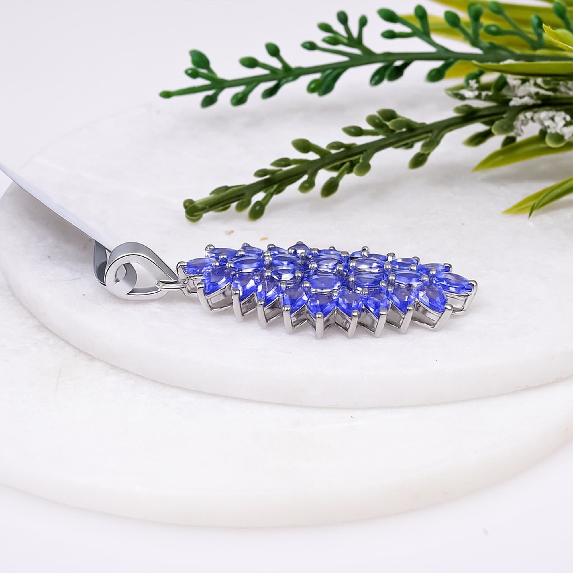 Imperial Tanzanite Statement Pendant