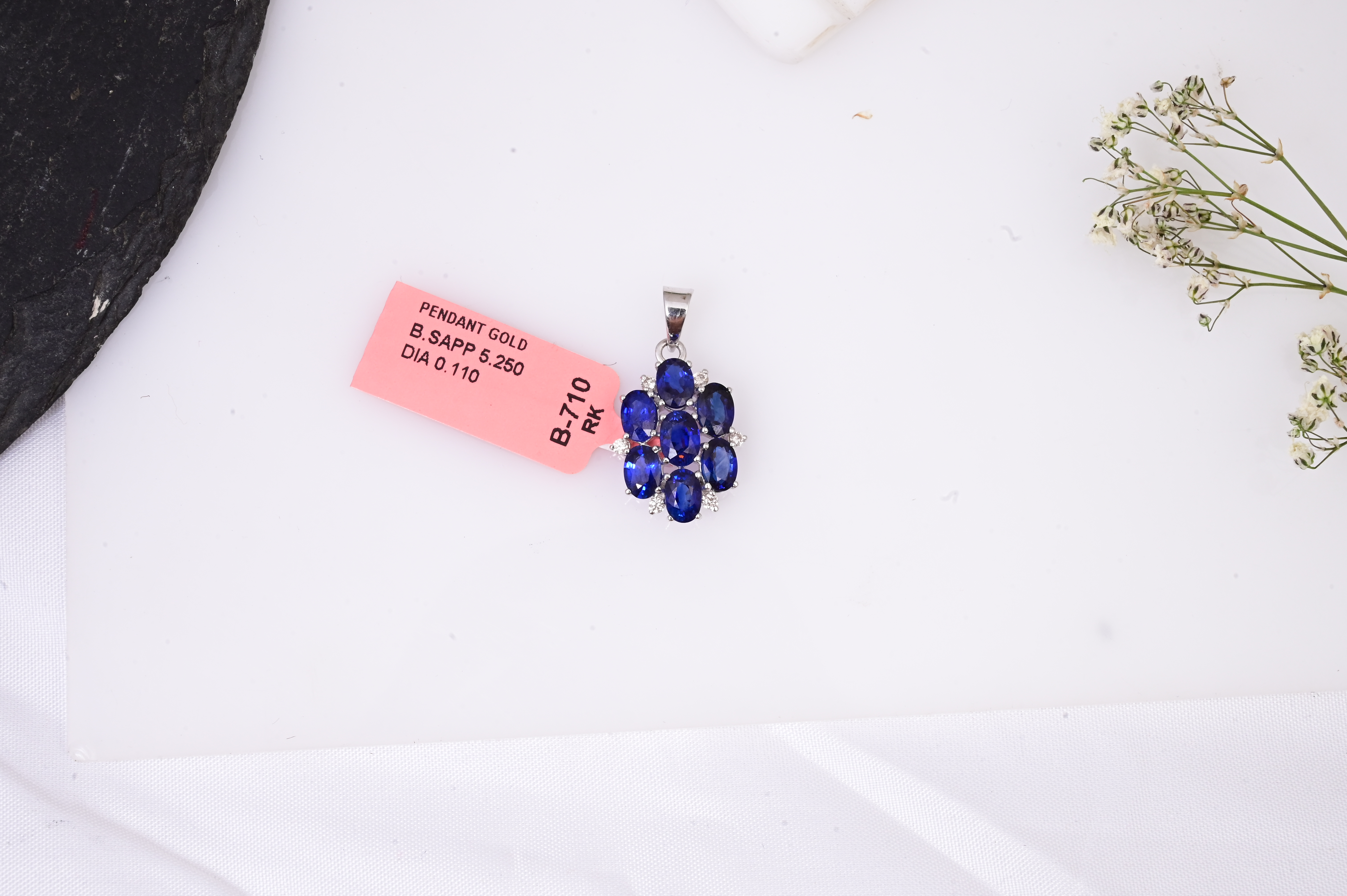 Verdant Elegance Tsavorite Diamond Pendant