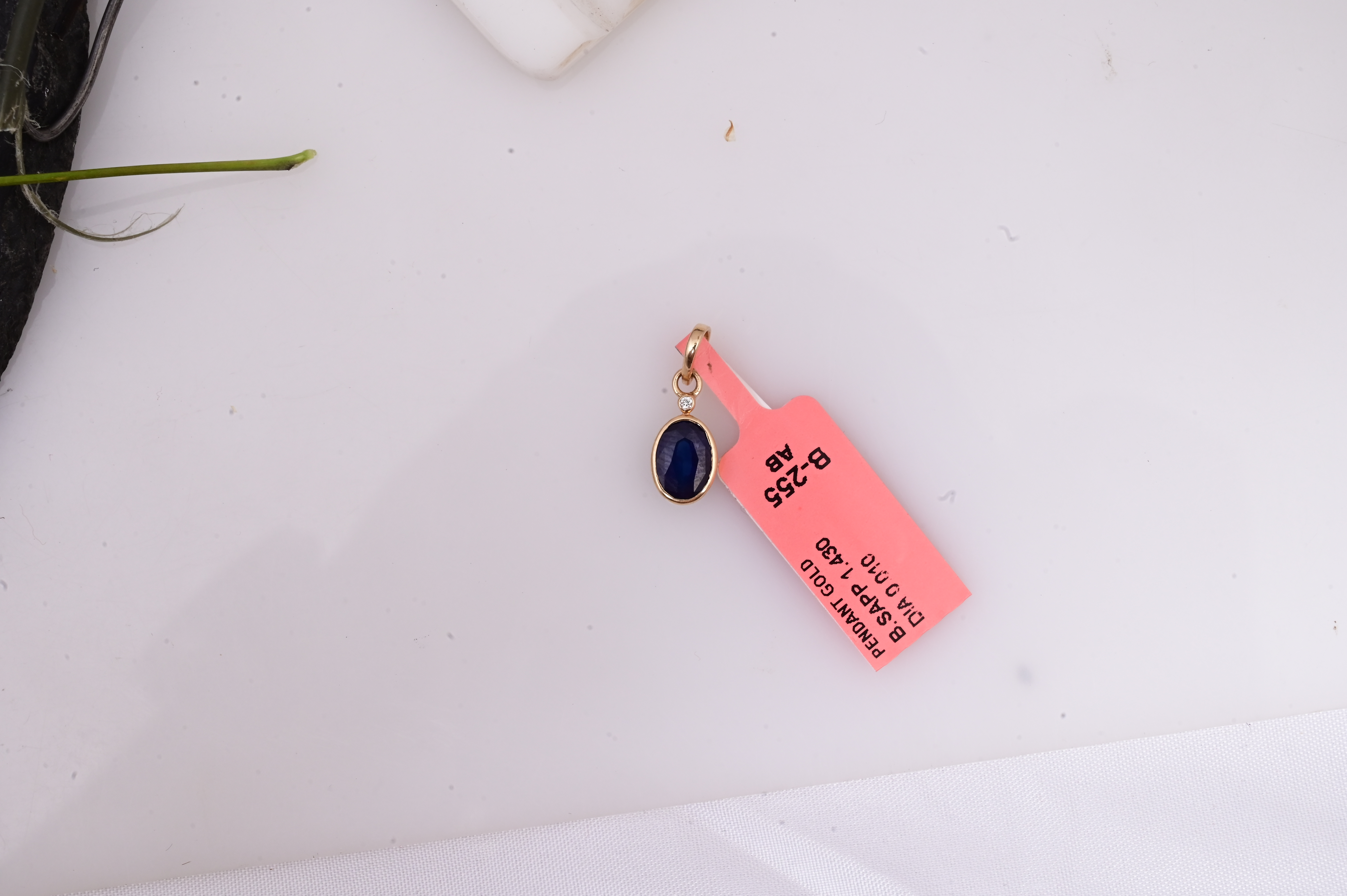 Ocean Glow Aquamarine Halo Pendant